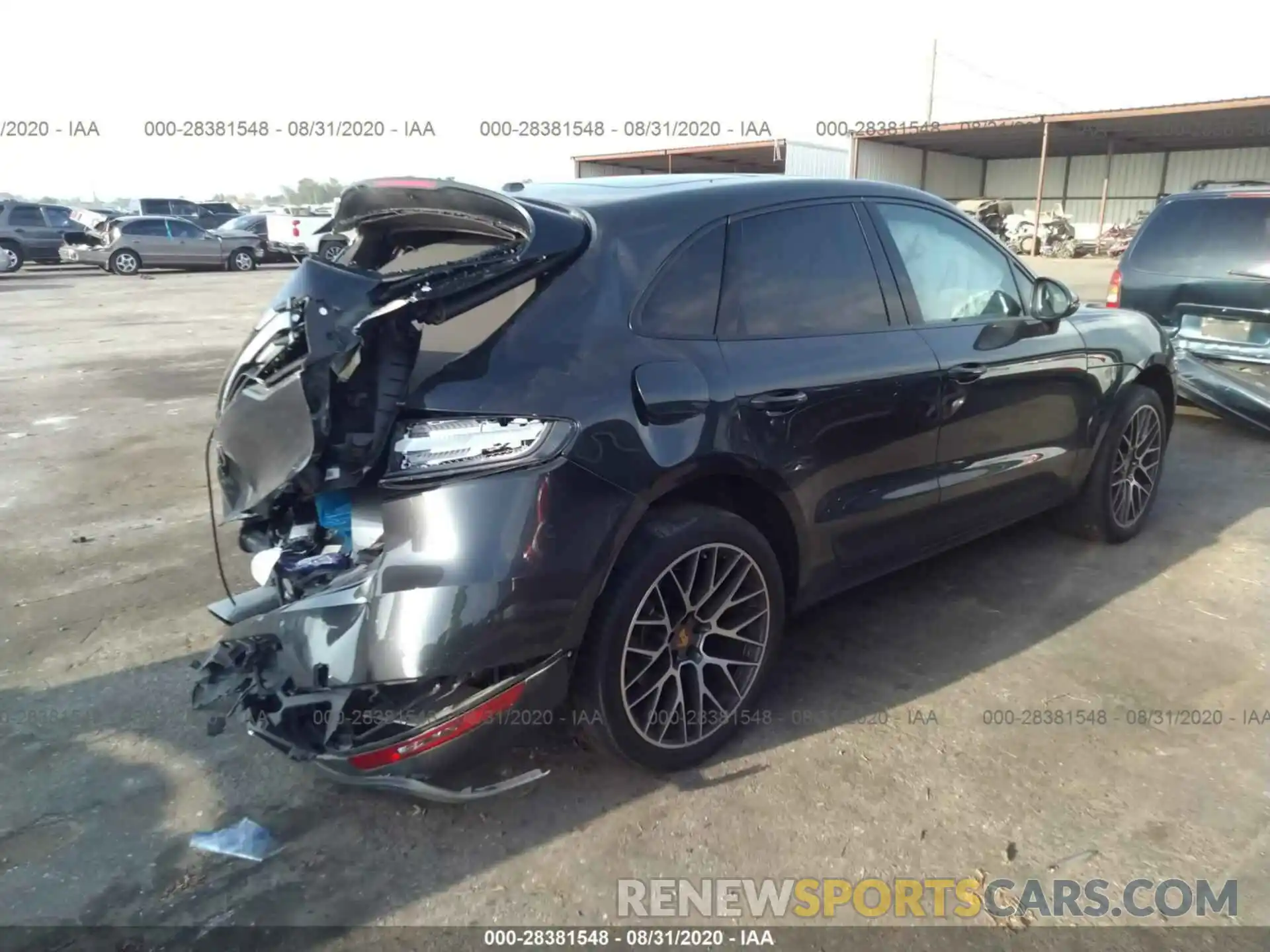 4 Photograph of a damaged car WP1AA2A56KLB00157 PORSCHE MACAN 2019