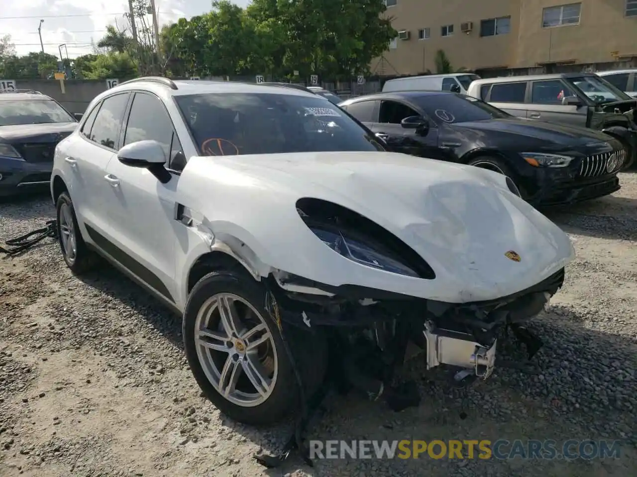 1 Photograph of a damaged car WP1AA2A56KLB04273 PORSCHE MACAN 2019