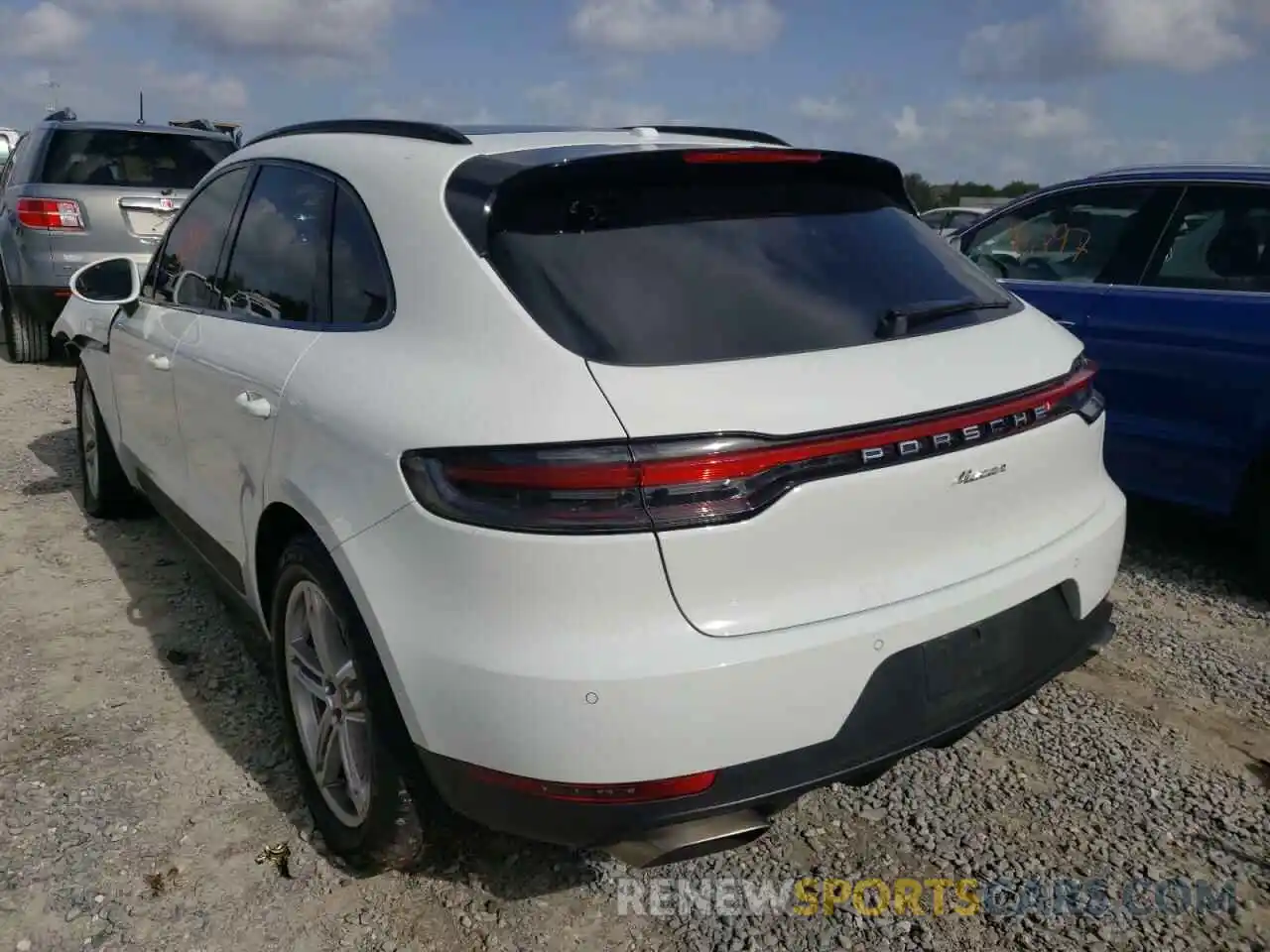 3 Photograph of a damaged car WP1AA2A56KLB04273 PORSCHE MACAN 2019