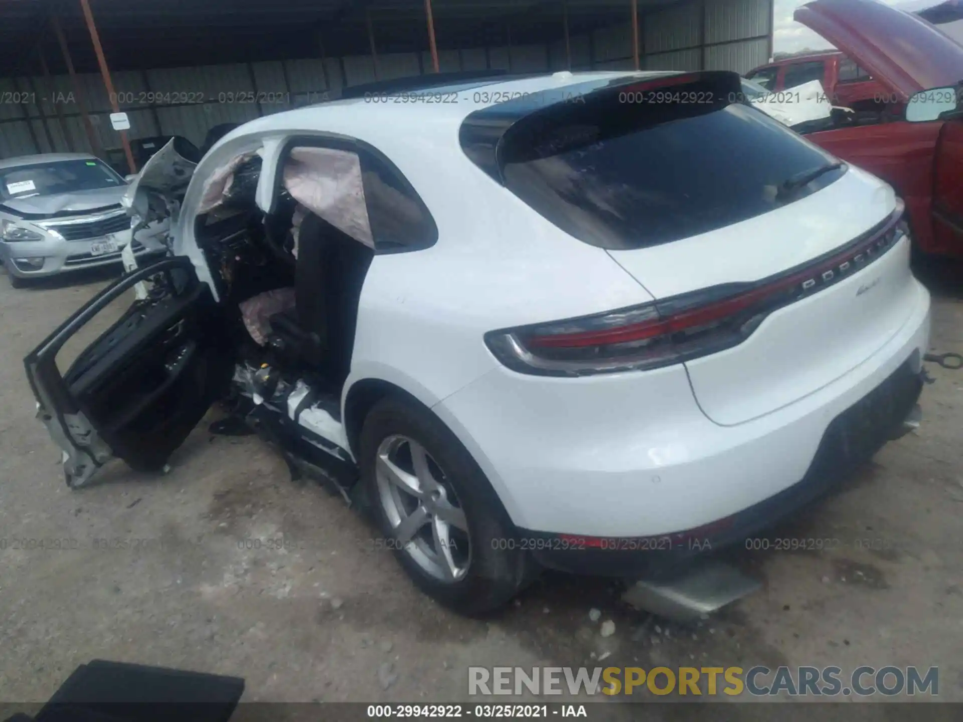 3 Photograph of a damaged car WP1AA2A56KLB06251 PORSCHE MACAN 2019