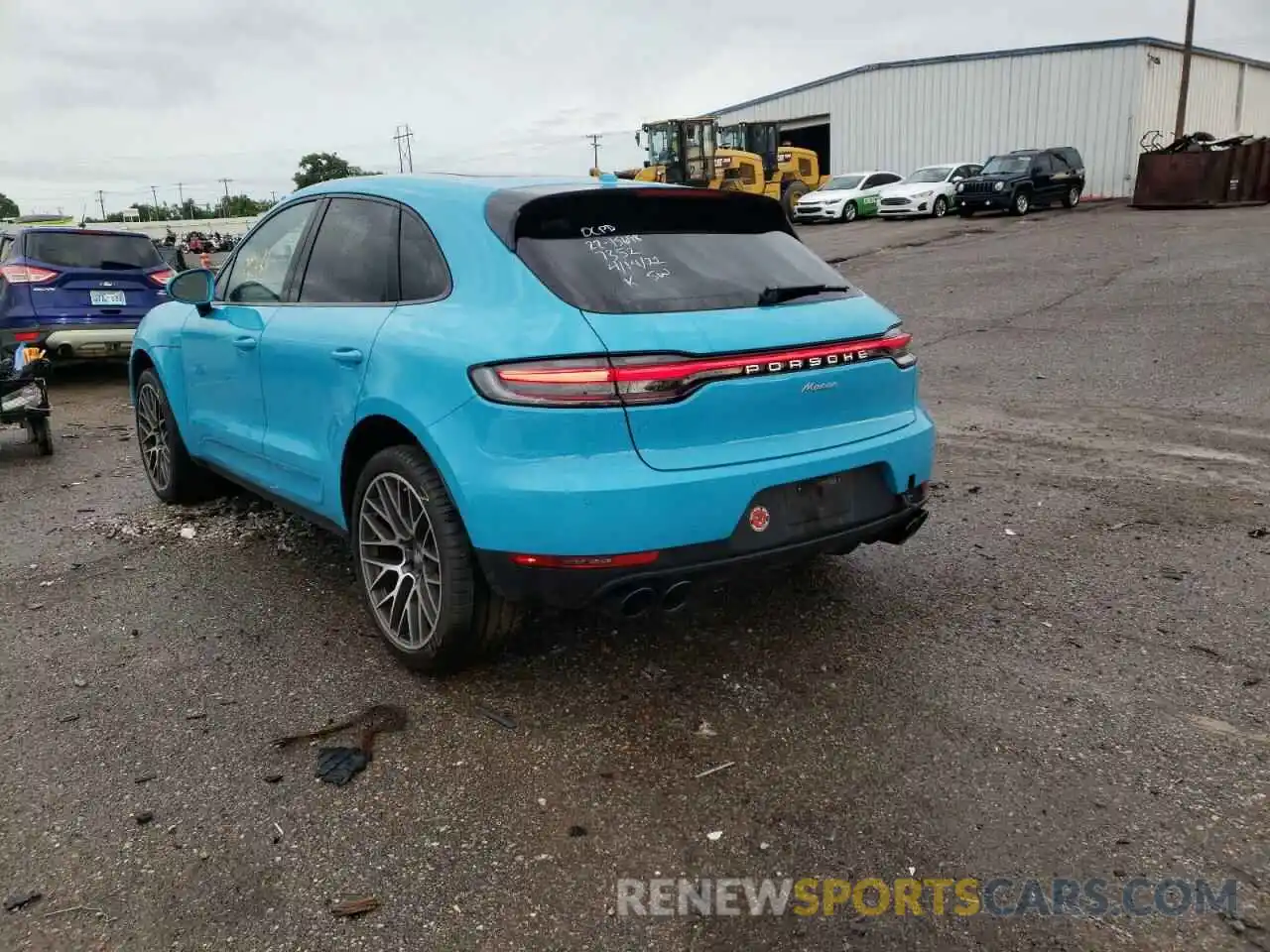 3 Photograph of a damaged car WP1AA2A56KLB07352 PORSCHE MACAN 2019