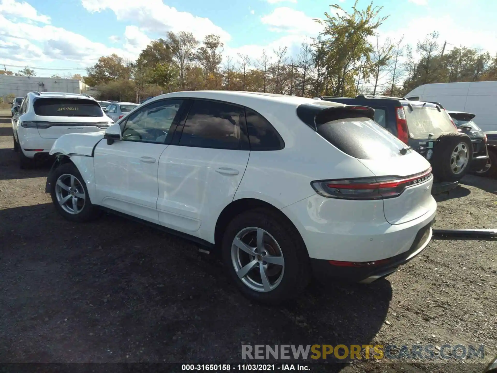 3 Photograph of a damaged car WP1AA2A56KLB07867 PORSCHE MACAN 2019