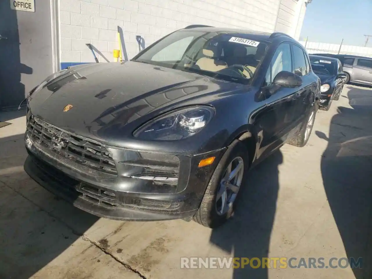 2 Photograph of a damaged car WP1AA2A56KLB08078 PORSCHE MACAN 2019