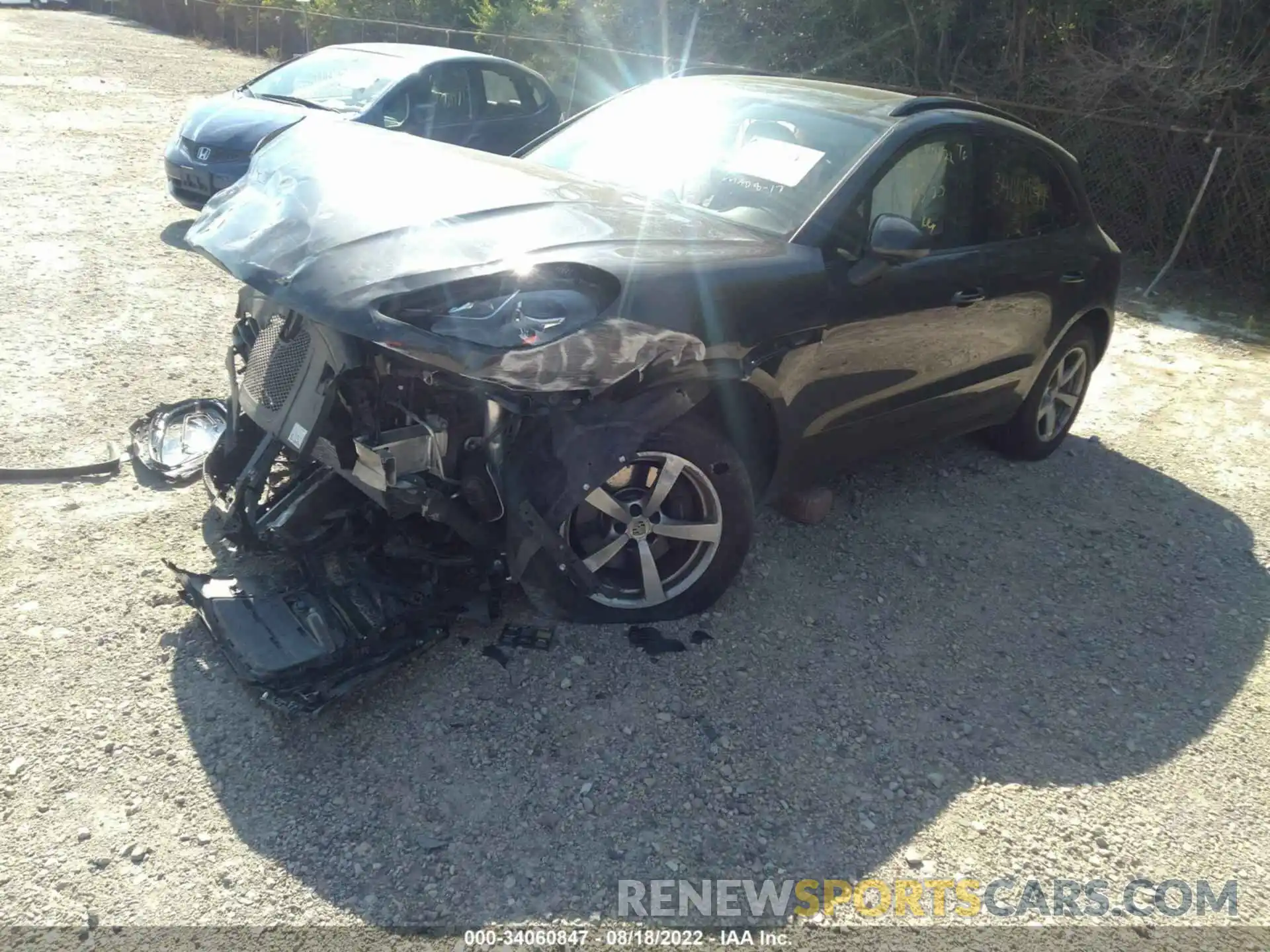 2 Photograph of a damaged car WP1AA2A57KLB00863 PORSCHE MACAN 2019