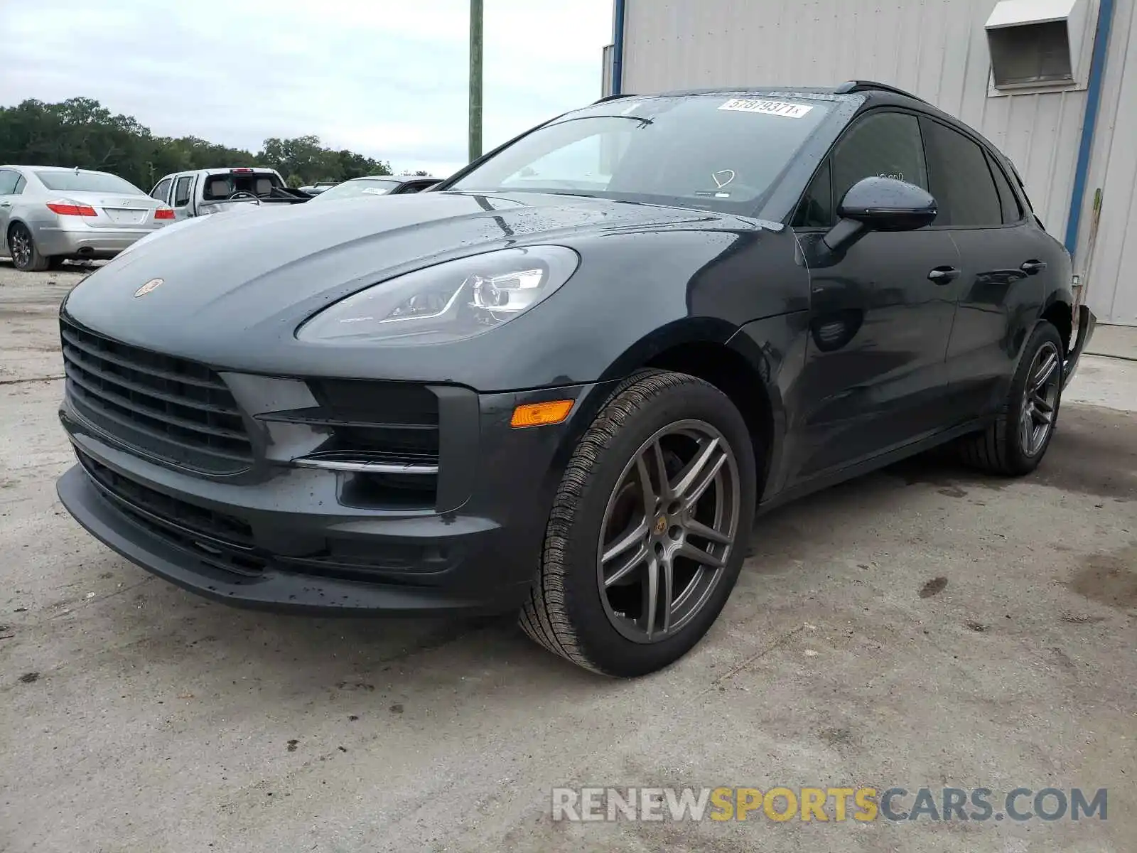 2 Photograph of a damaged car WP1AA2A57KLB01415 PORSCHE MACAN 2019