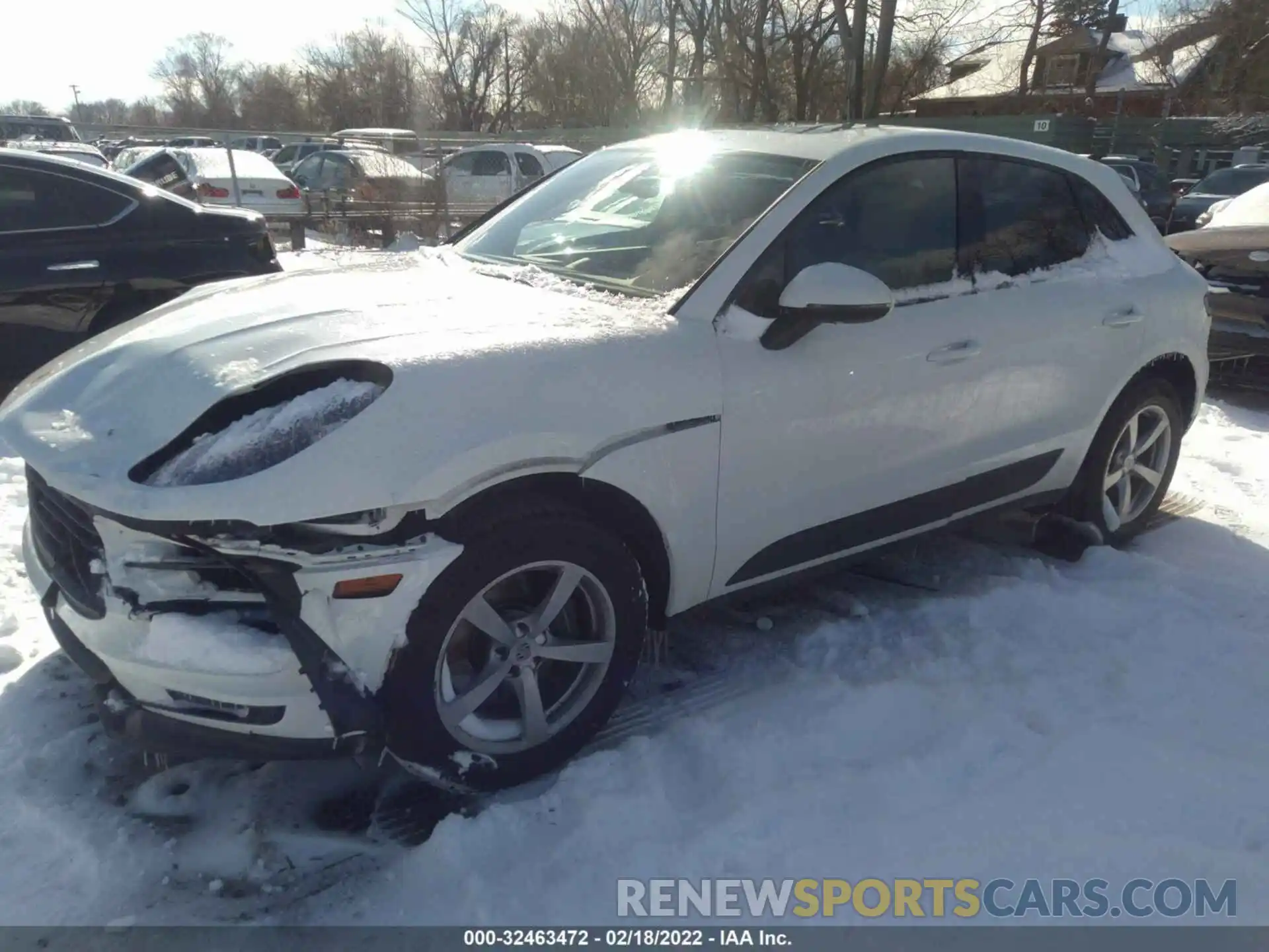 2 Photograph of a damaged car WP1AA2A57KLB01964 PORSCHE MACAN 2019