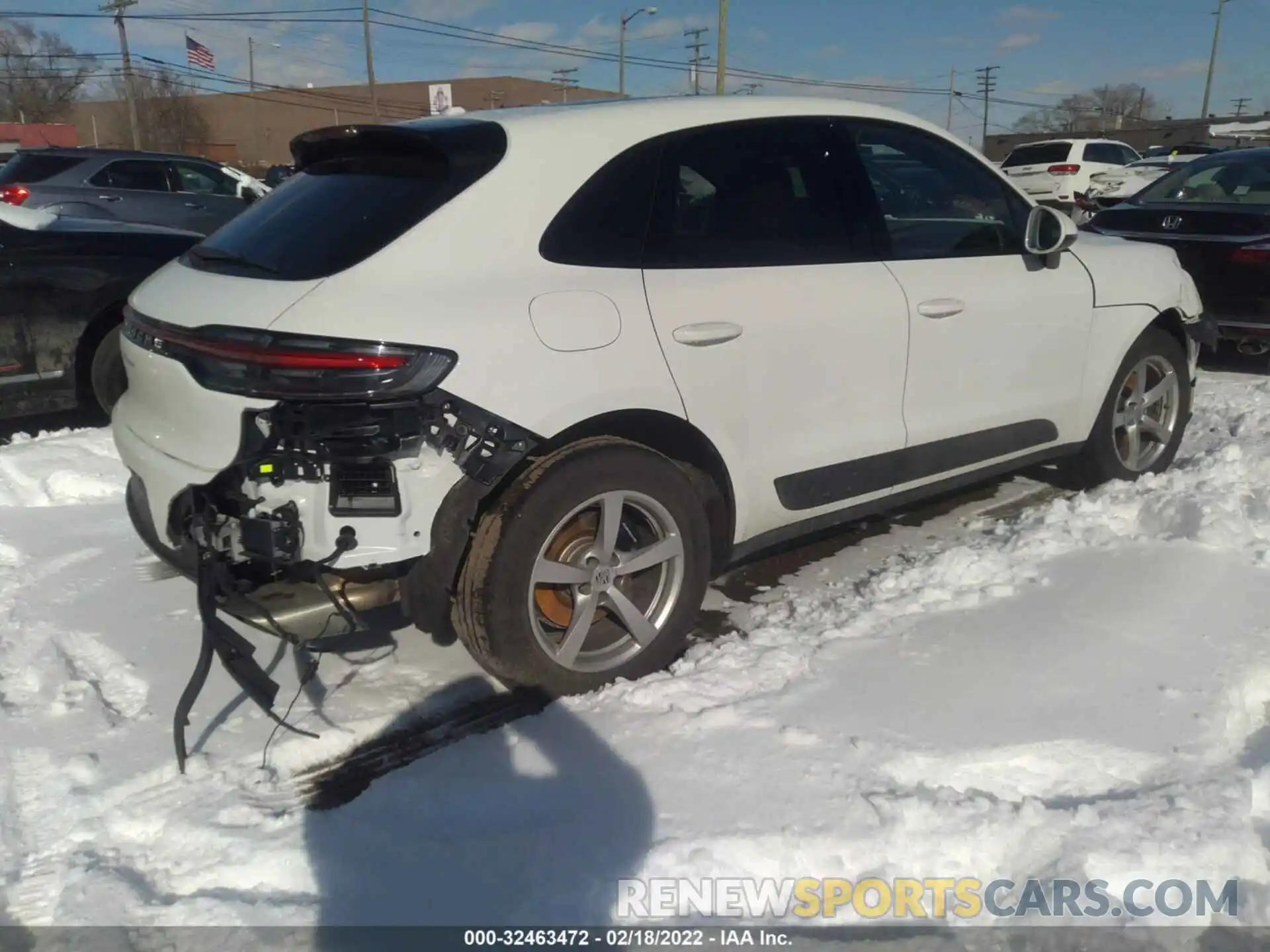 4 Photograph of a damaged car WP1AA2A57KLB01964 PORSCHE MACAN 2019