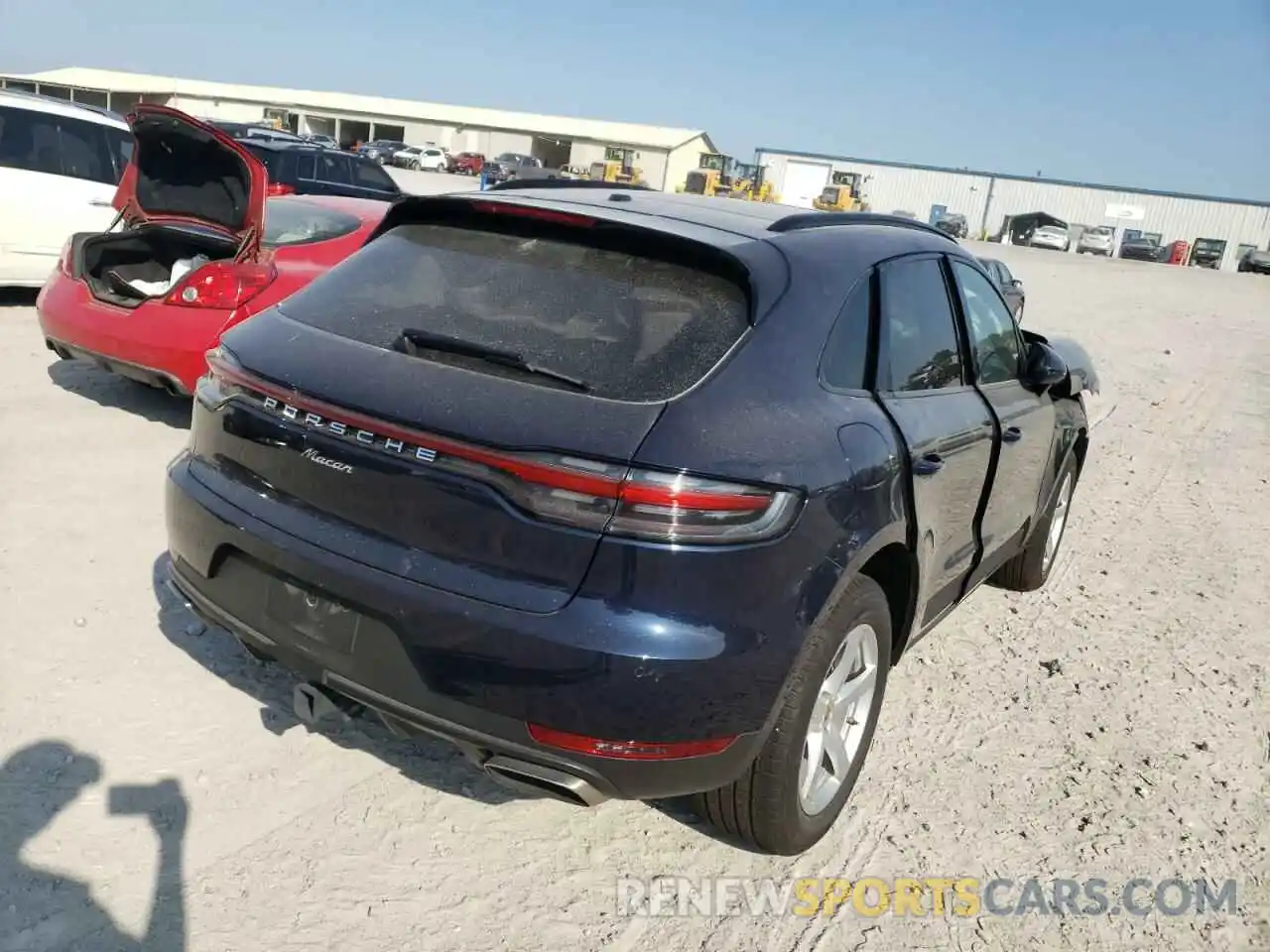 4 Photograph of a damaged car WP1AA2A57KLB03827 PORSCHE MACAN 2019