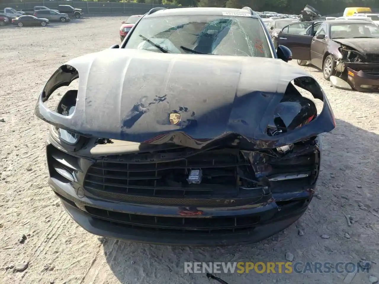 9 Photograph of a damaged car WP1AA2A57KLB03827 PORSCHE MACAN 2019