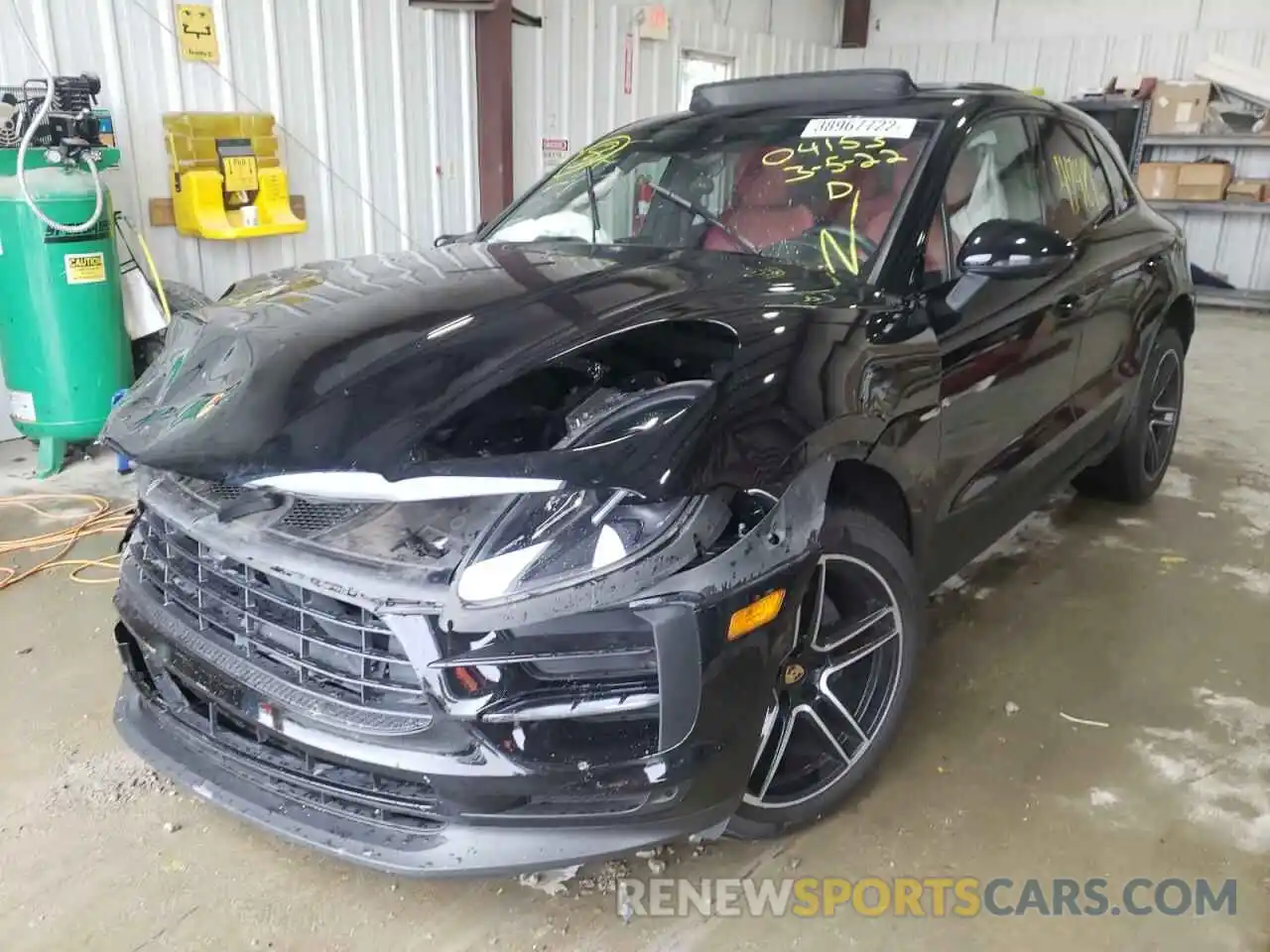 2 Photograph of a damaged car WP1AA2A57KLB04153 PORSCHE MACAN 2019