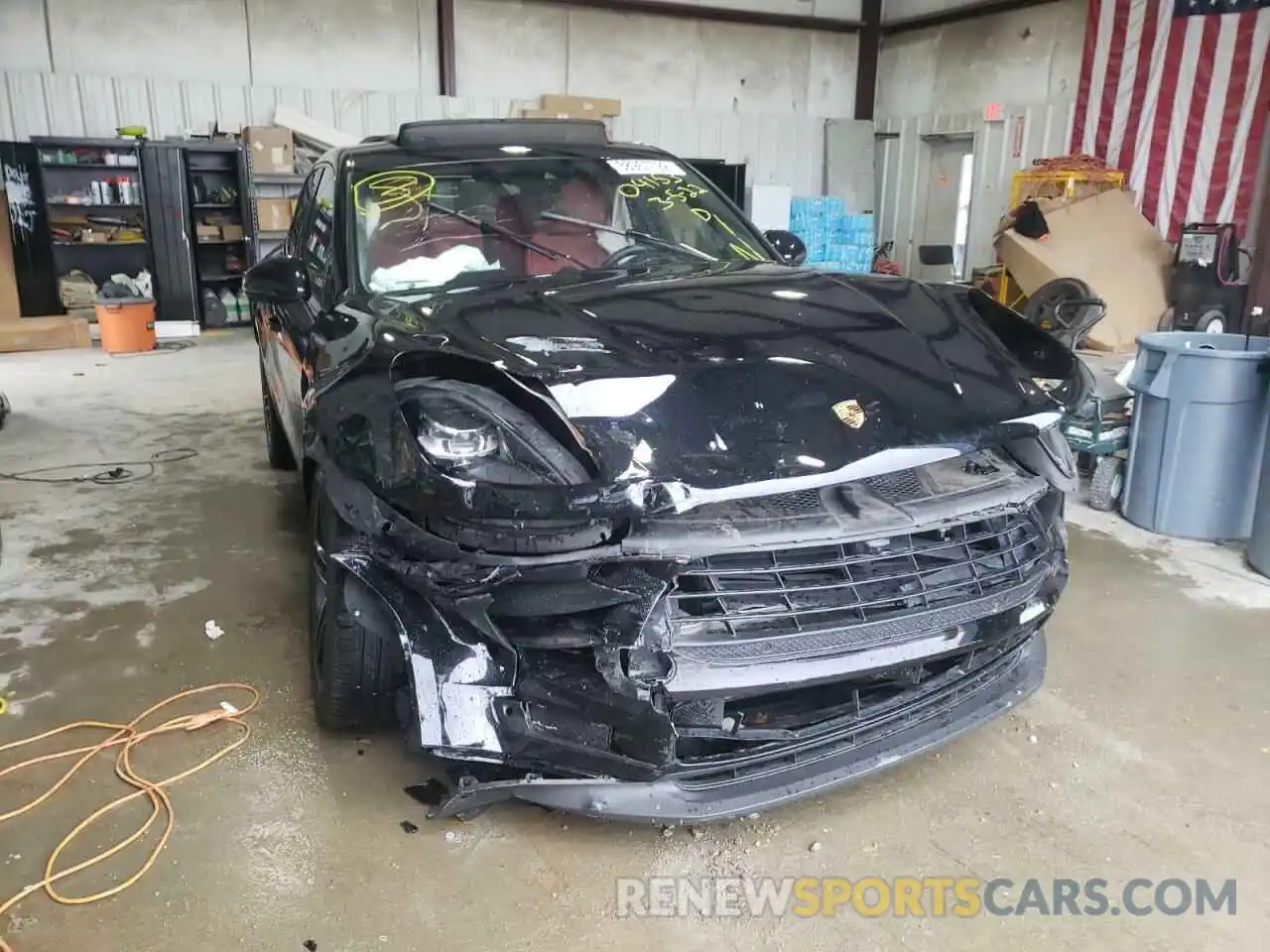 9 Photograph of a damaged car WP1AA2A57KLB04153 PORSCHE MACAN 2019