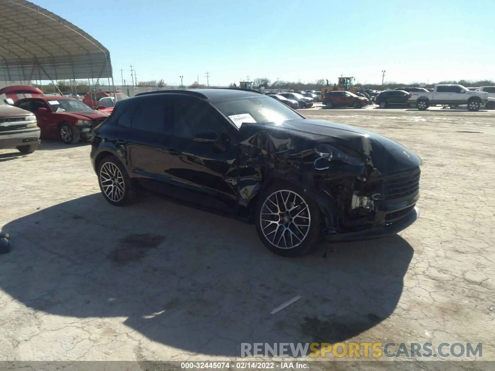 1 Photograph of a damaged car WP1AA2A57KLB07294 PORSCHE MACAN 2019