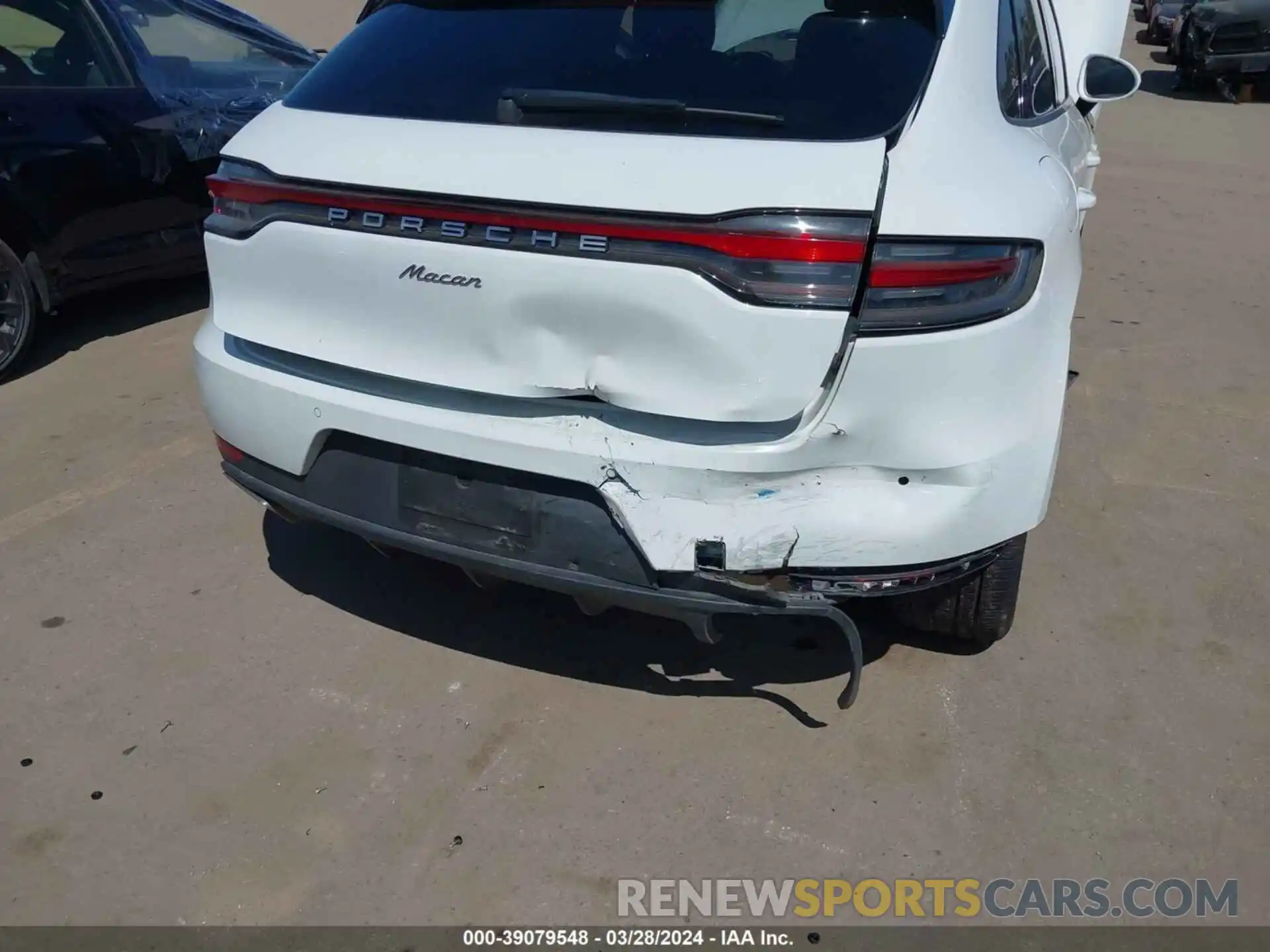 6 Photograph of a damaged car WP1AA2A58KLB00726 PORSCHE MACAN 2019