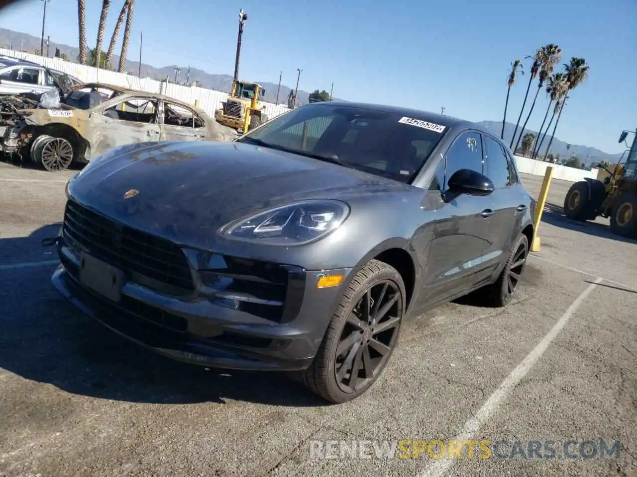 2 Photograph of a damaged car WP1AA2A58KLB00936 PORSCHE MACAN 2019