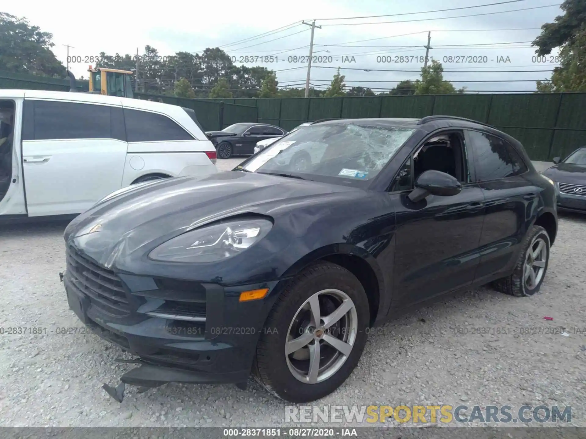 2 Photograph of a damaged car WP1AA2A58KLB01214 PORSCHE MACAN 2019