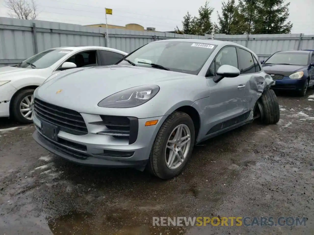 2 Photograph of a damaged car WP1AA2A58KLB04551 PORSCHE MACAN 2019