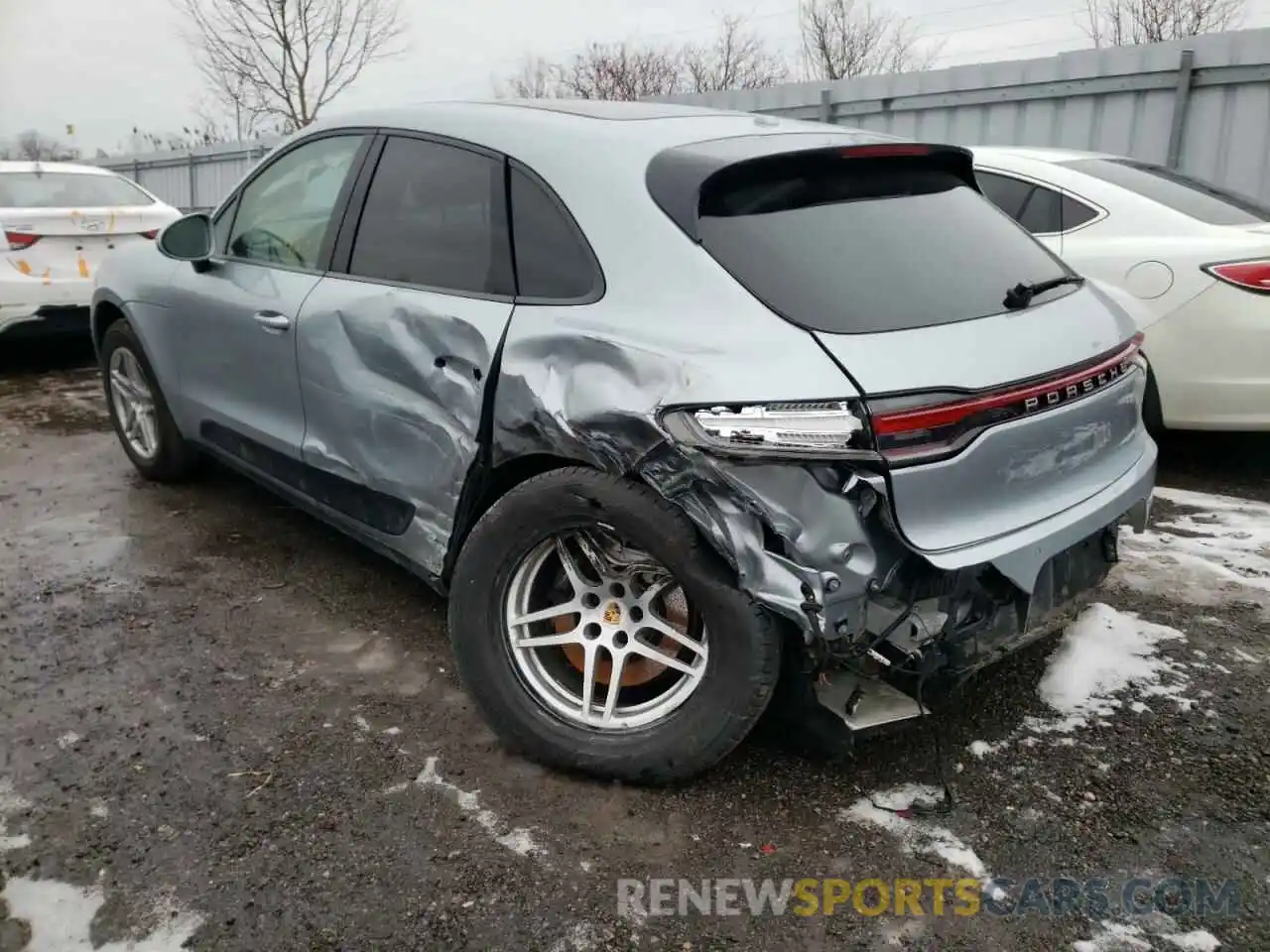 3 Photograph of a damaged car WP1AA2A58KLB04551 PORSCHE MACAN 2019