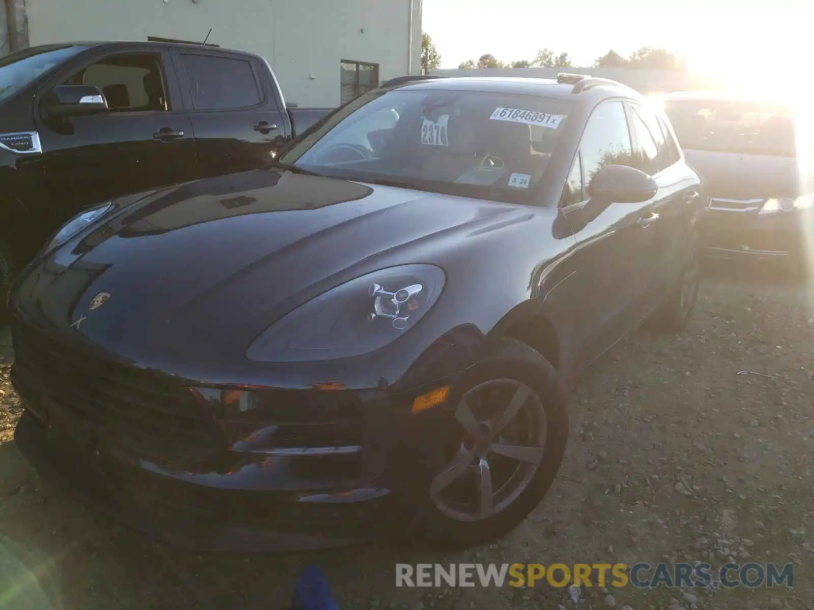 2 Photograph of a damaged car WP1AA2A58KLB07708 PORSCHE MACAN 2019