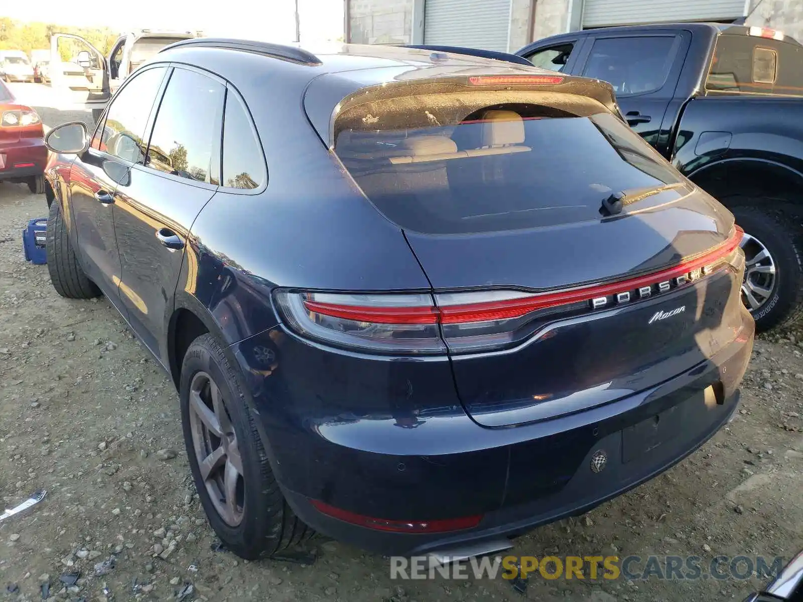 3 Photograph of a damaged car WP1AA2A58KLB07708 PORSCHE MACAN 2019