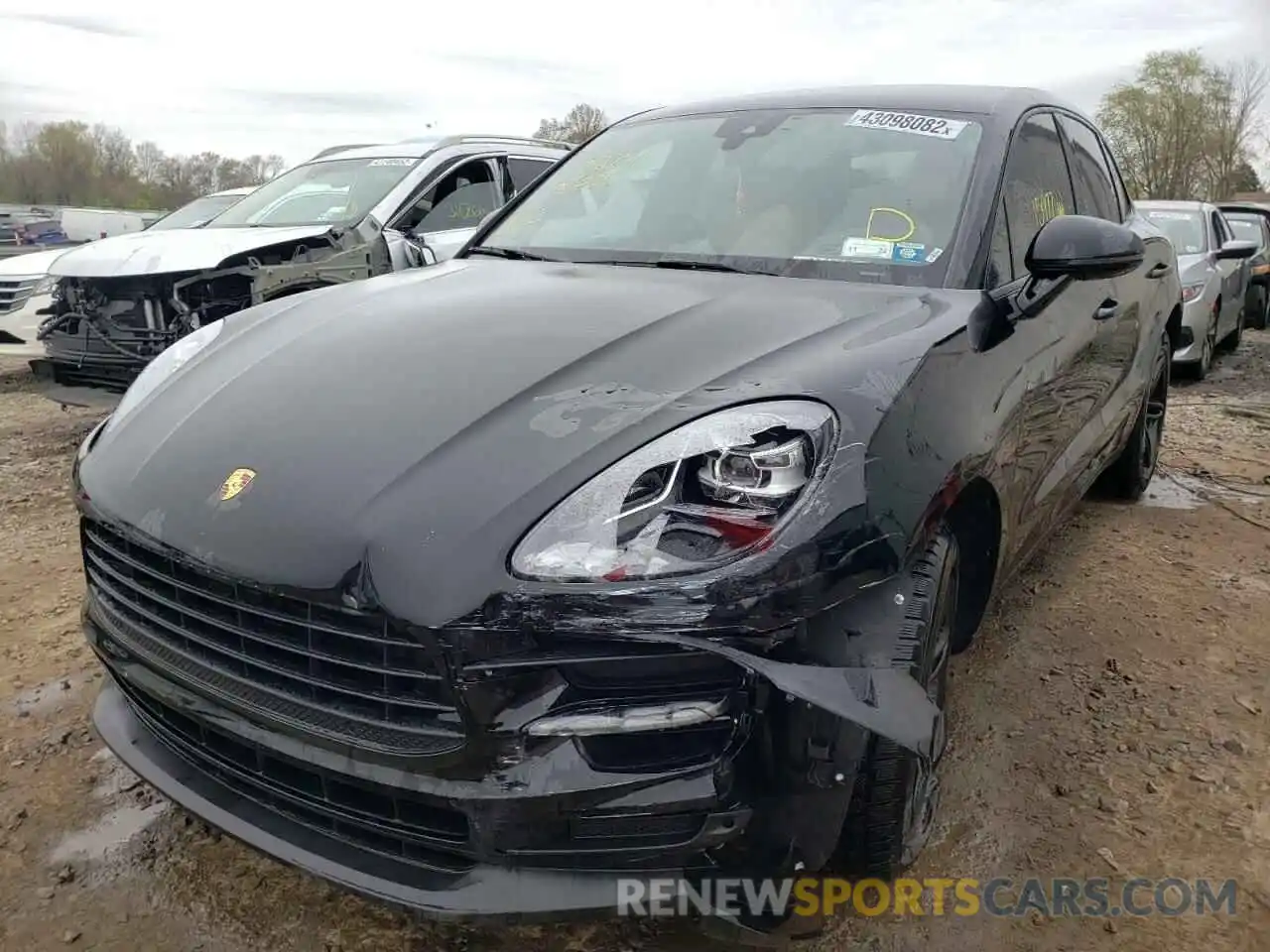 2 Фотография поврежденного автомобиля WP1AA2A58KLB09118 PORSCHE MACAN 2019