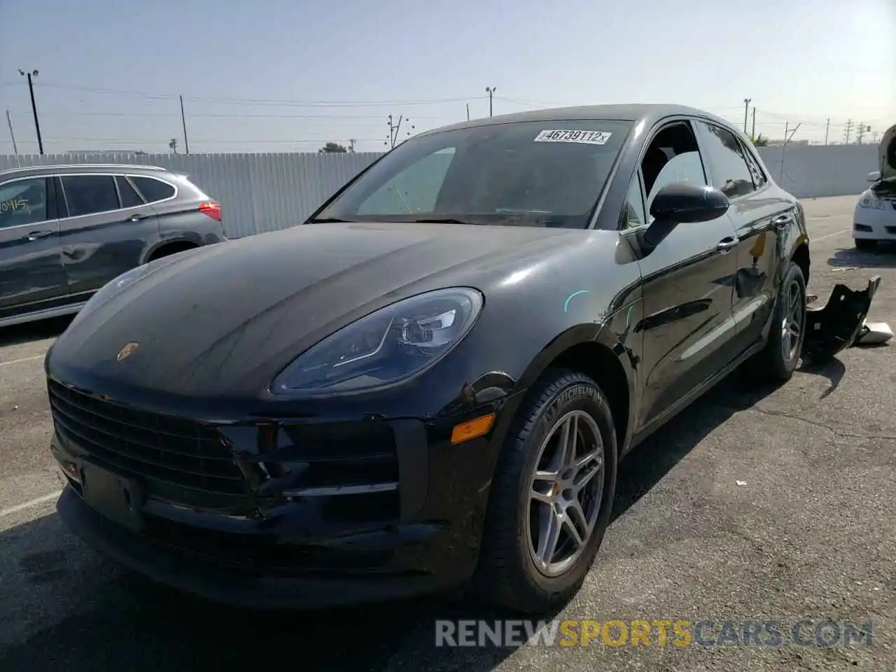 2 Photograph of a damaged car WP1AA2A59KLB05417 PORSCHE MACAN 2019