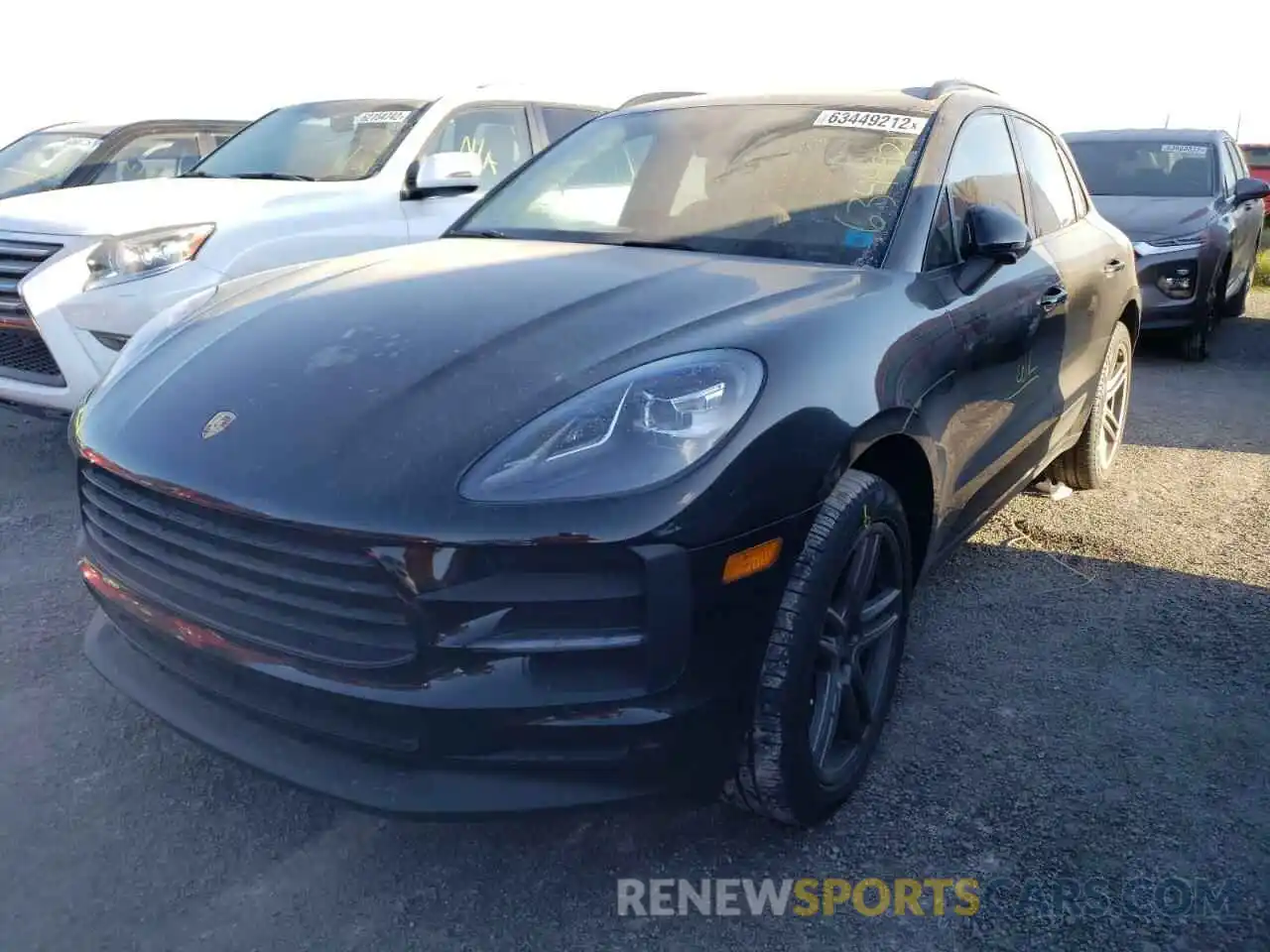 2 Photograph of a damaged car WP1AA2A59KLB07779 PORSCHE MACAN 2019