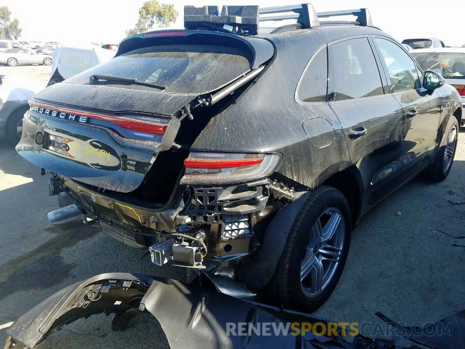 4 Photograph of a damaged car WP1AA2A5XKLB00579 PORSCHE MACAN 2019