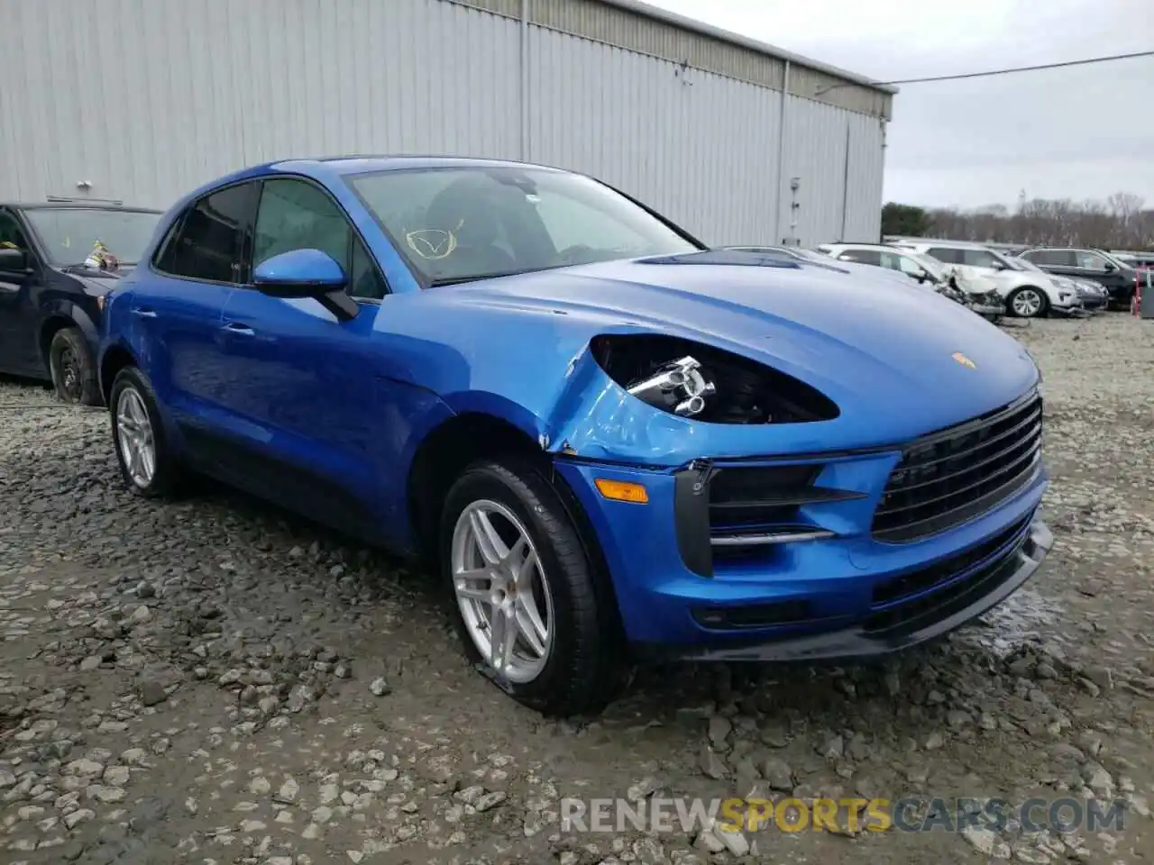 1 Photograph of a damaged car WP1AA2A5XKLB03370 PORSCHE MACAN 2019