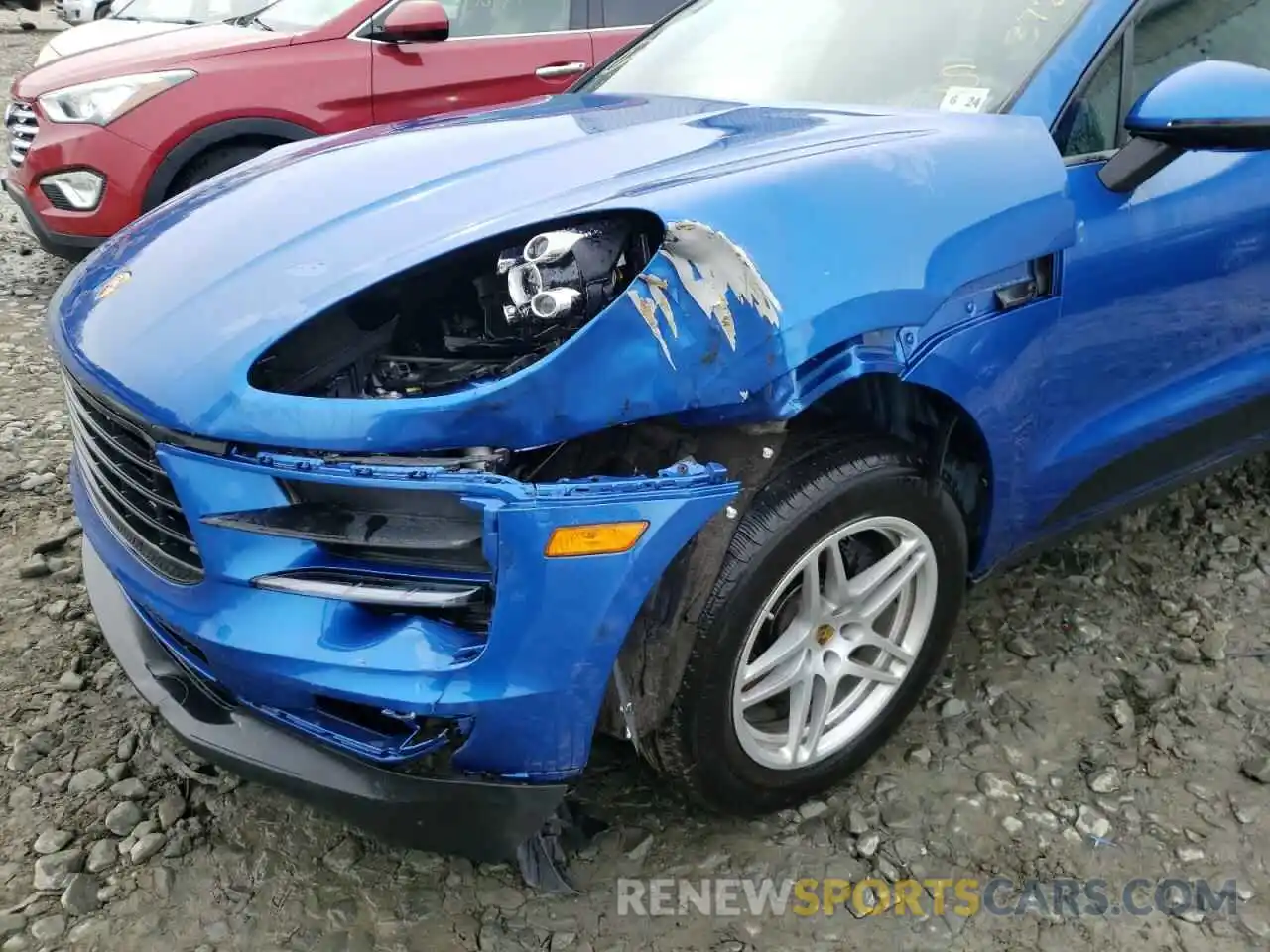 9 Photograph of a damaged car WP1AA2A5XKLB03370 PORSCHE MACAN 2019