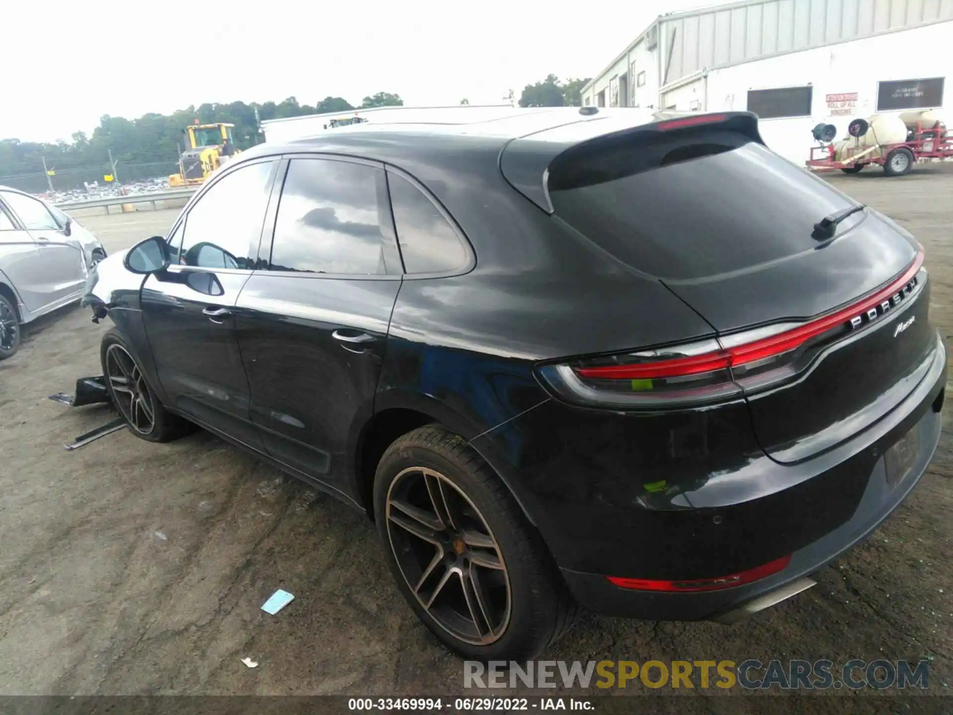 3 Photograph of a damaged car WP1AA2A5XKLB04339 PORSCHE MACAN 2019