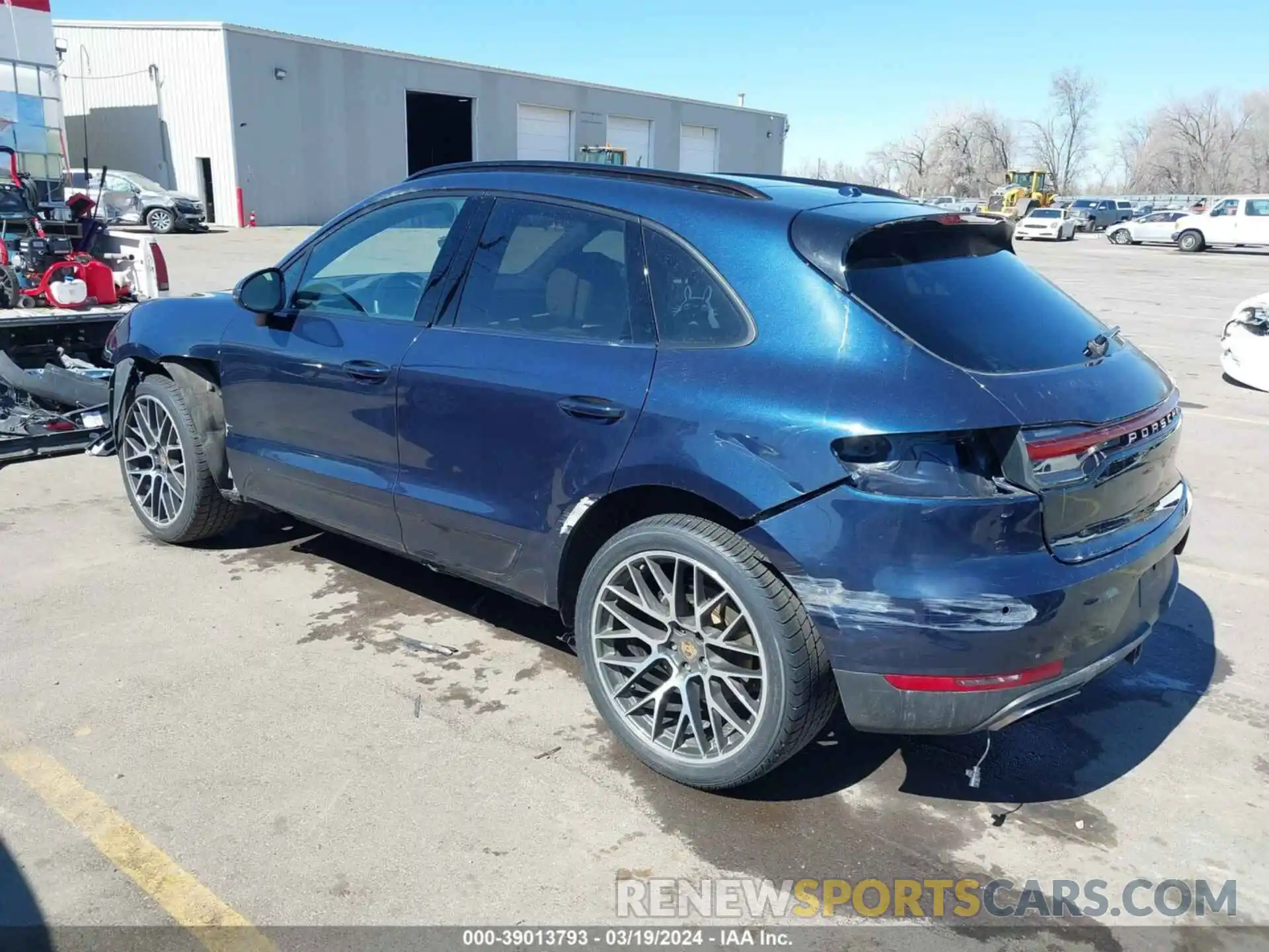 3 Photograph of a damaged car WP1AA2A5XKLB04552 PORSCHE MACAN 2019