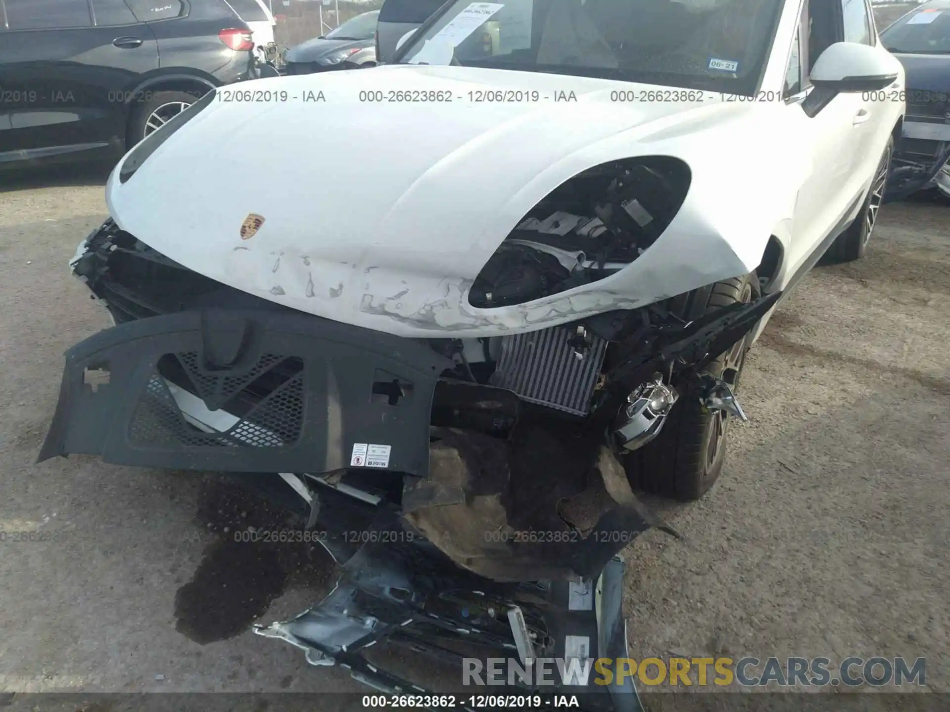 6 Photograph of a damaged car WP1AB2A50KLB31708 PORSCHE MACAN 2019