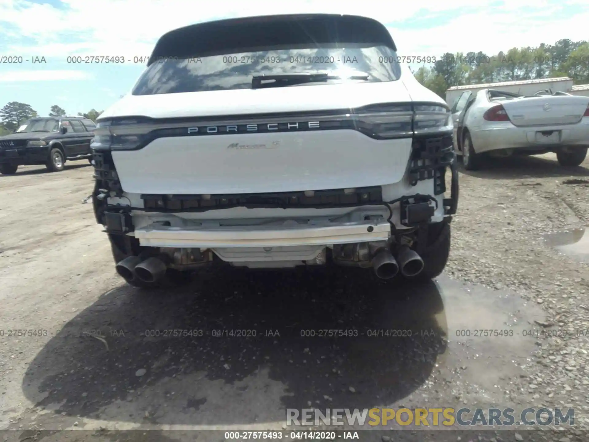 6 Photograph of a damaged car WP1AB2A50KLB32874 PORSCHE MACAN 2019