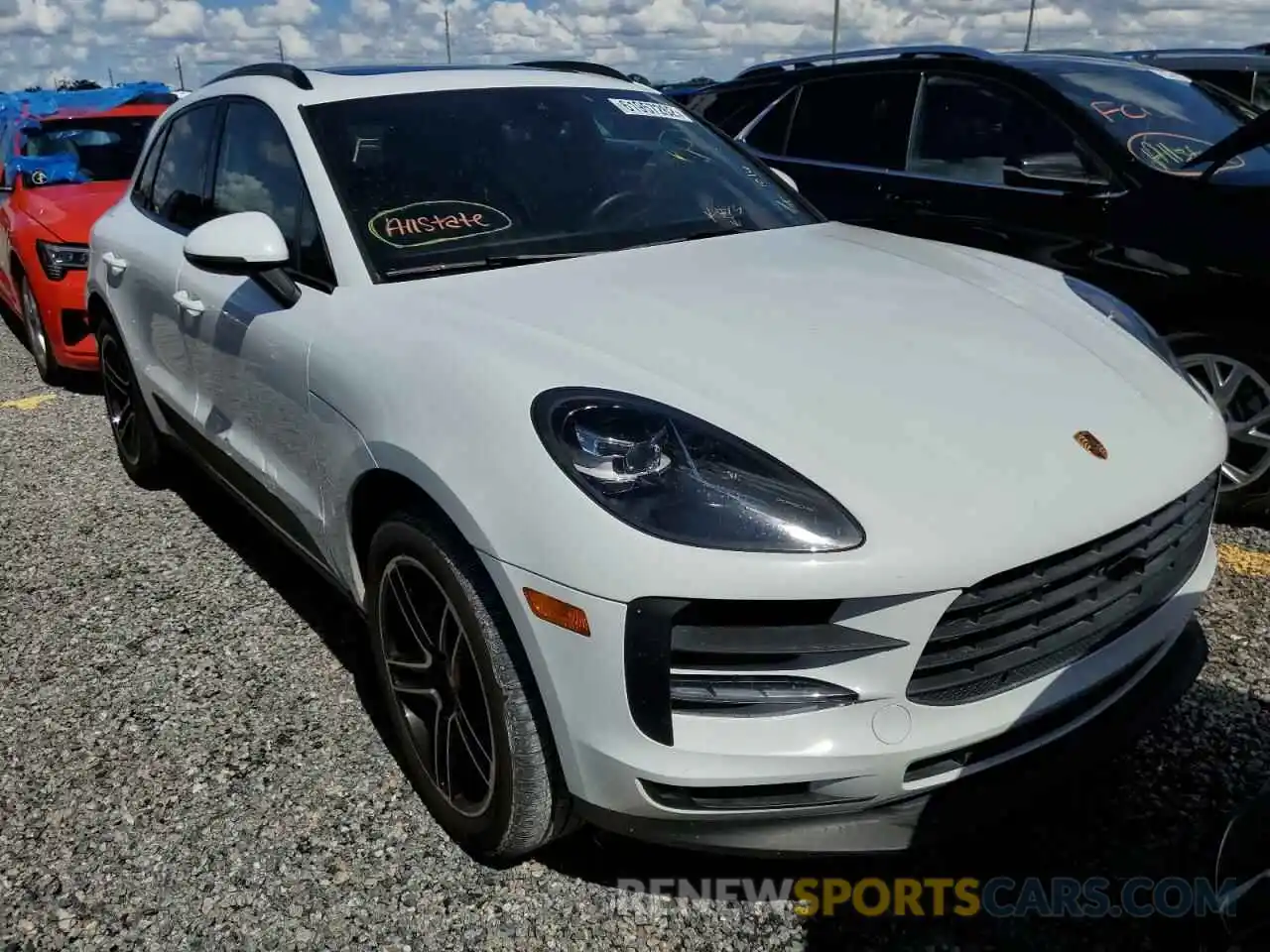 1 Фотография поврежденного автомобиля WP1AB2A51KLB31040 PORSCHE MACAN 2019