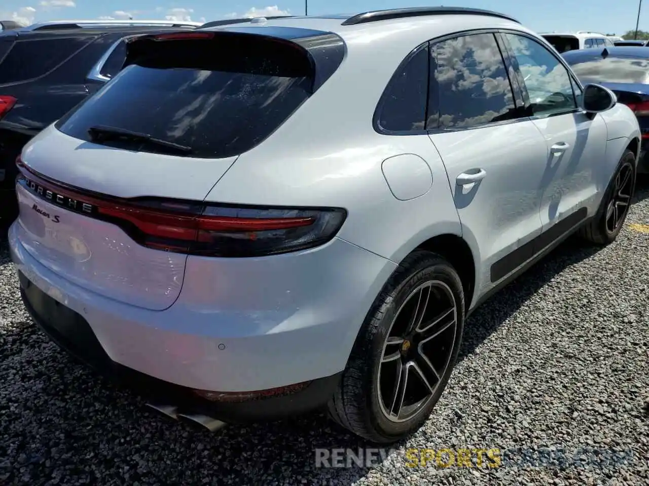 4 Фотография поврежденного автомобиля WP1AB2A51KLB31040 PORSCHE MACAN 2019