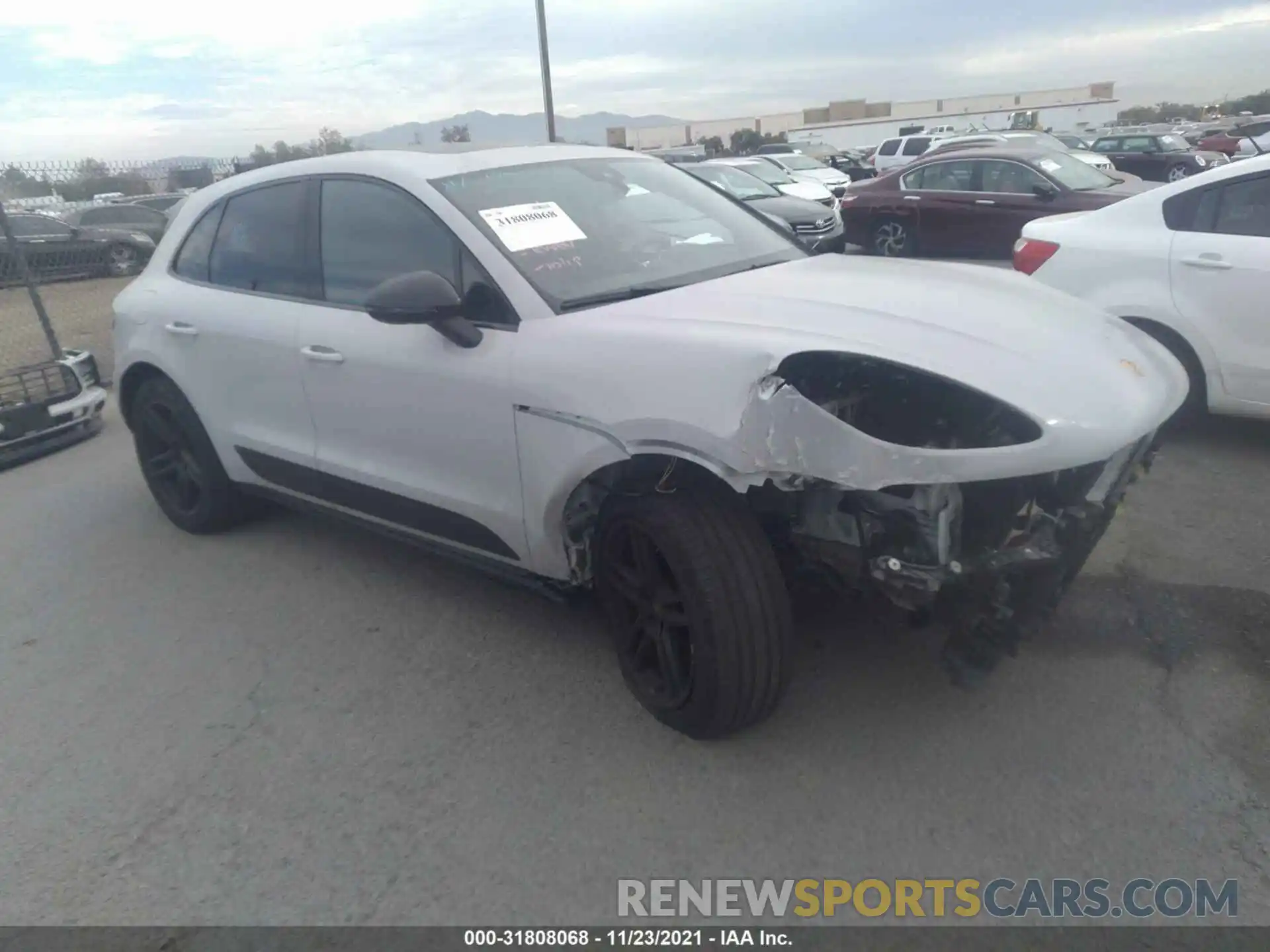 1 Photograph of a damaged car WP1AB2A51KLB32107 PORSCHE MACAN 2019