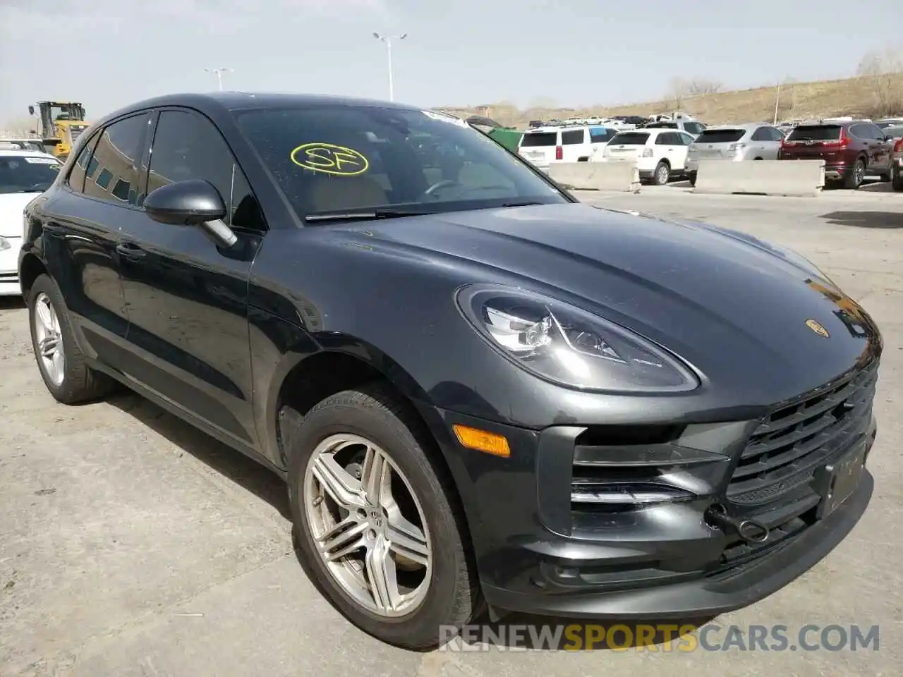 1 Photograph of a damaged car WP1AB2A51KLB32558 PORSCHE MACAN 2019