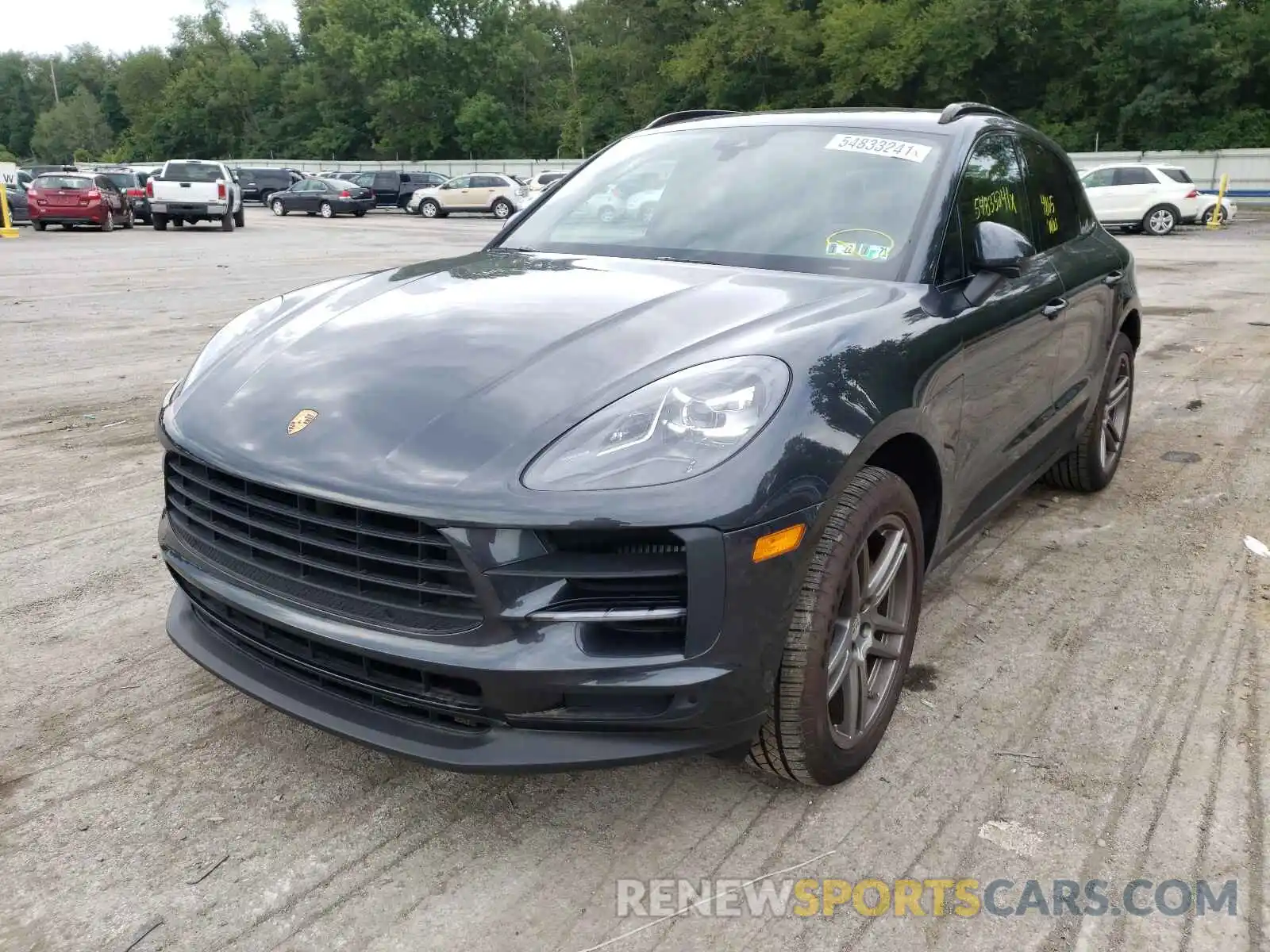 2 Фотография поврежденного автомобиля WP1AB2A51KLB33452 PORSCHE MACAN 2019