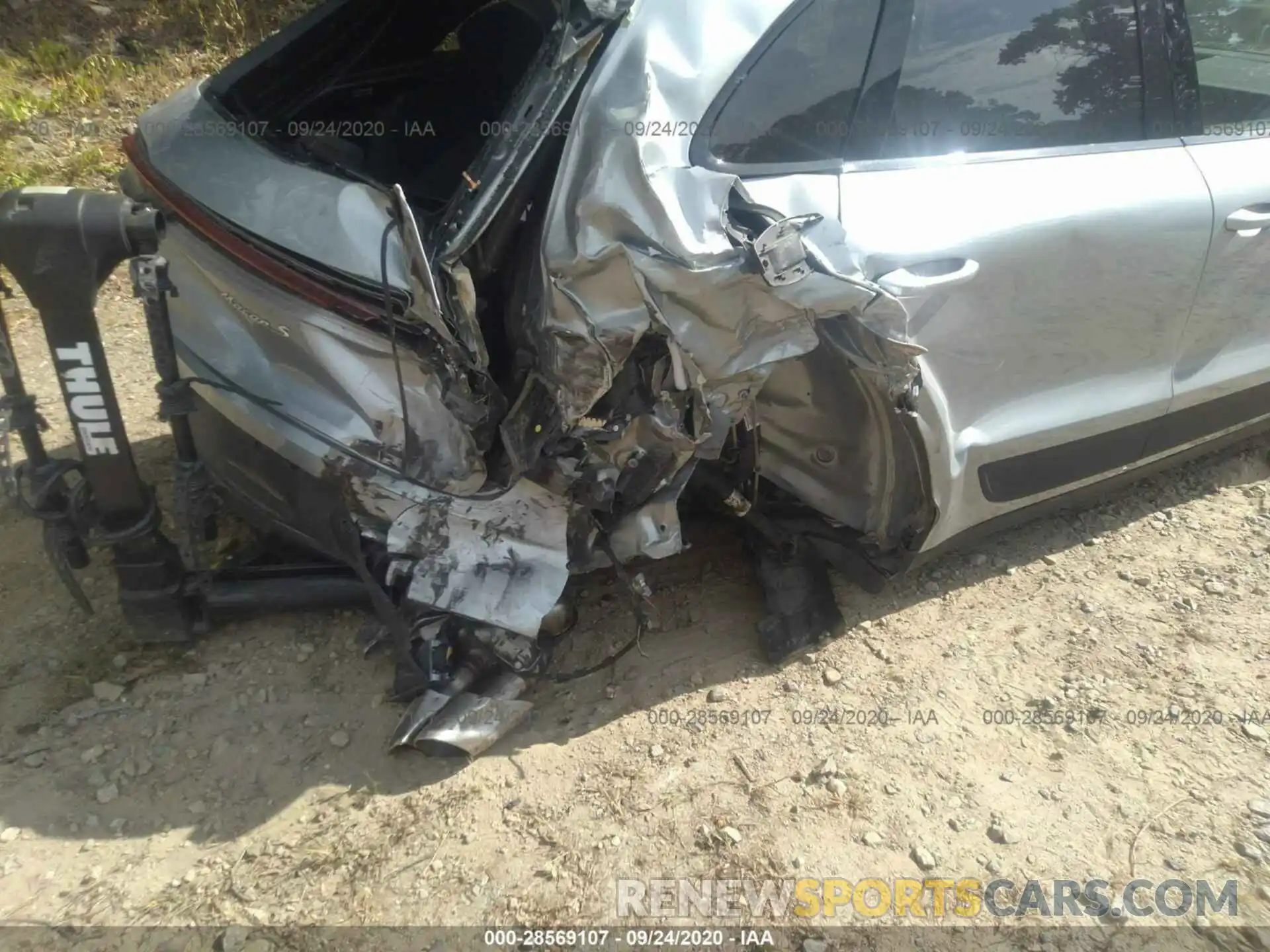 6 Photograph of a damaged car WP1AB2A52KLB30835 PORSCHE MACAN 2019