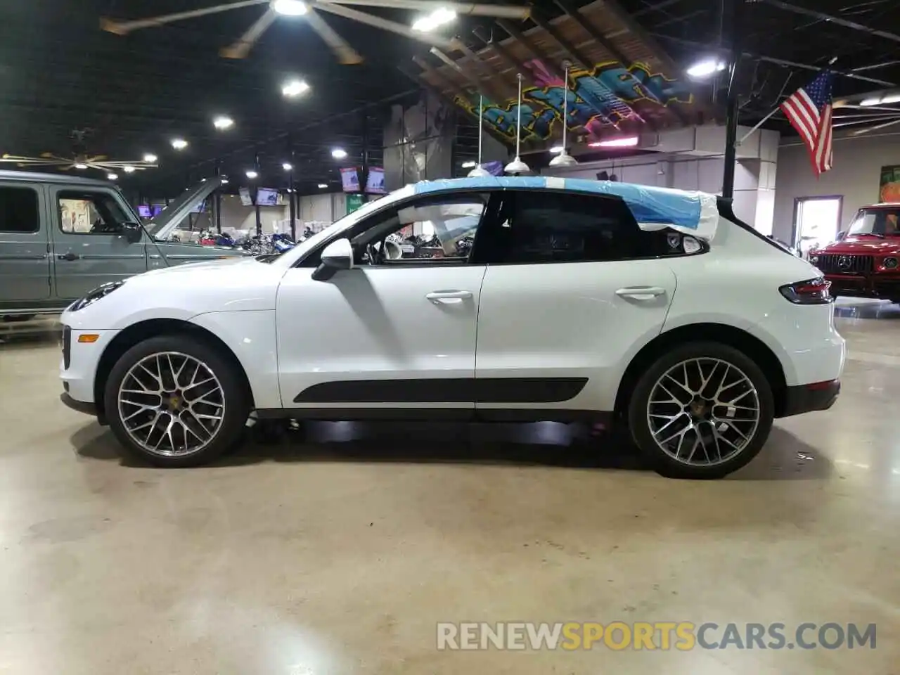 3 Фотография поврежденного автомобиля WP1AB2A52KLB33282 PORSCHE MACAN 2019