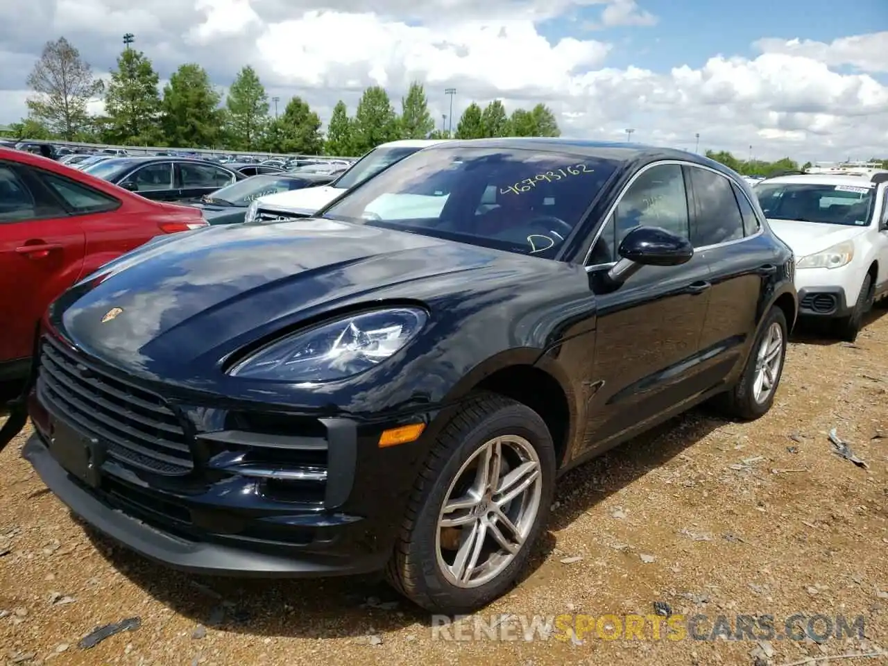 2 Photograph of a damaged car WP1AB2A53KLB31508 PORSCHE MACAN 2019