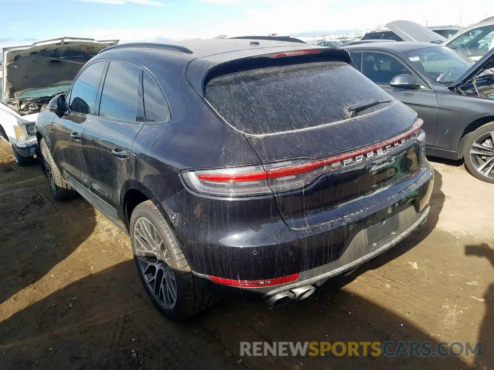 3 Фотография поврежденного автомобиля WP1AB2A53KLB33629 PORSCHE MACAN 2019