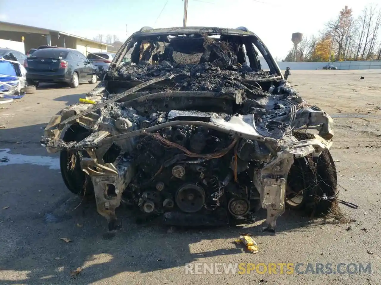 9 Photograph of a damaged car WP1AB2A53KLB34103 PORSCHE MACAN 2019