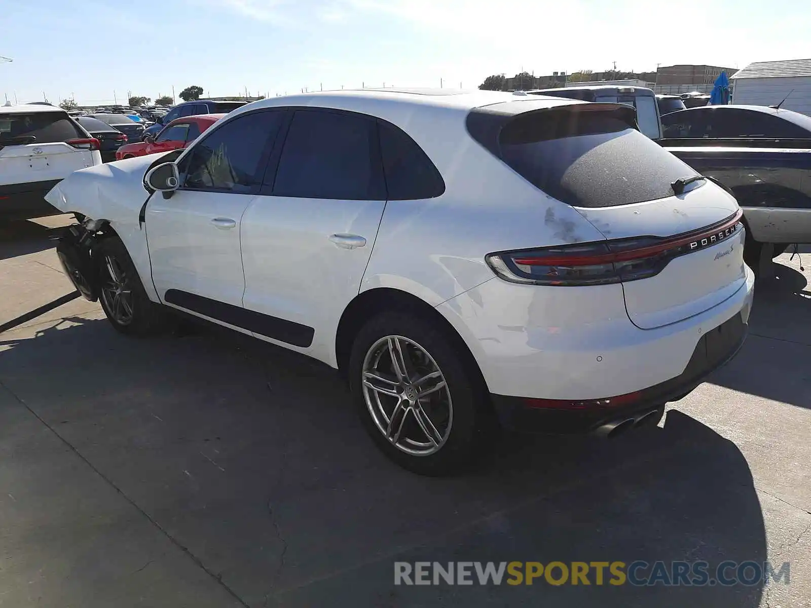 3 Photograph of a damaged car WP1AB2A55KLB34037 PORSCHE MACAN 2019