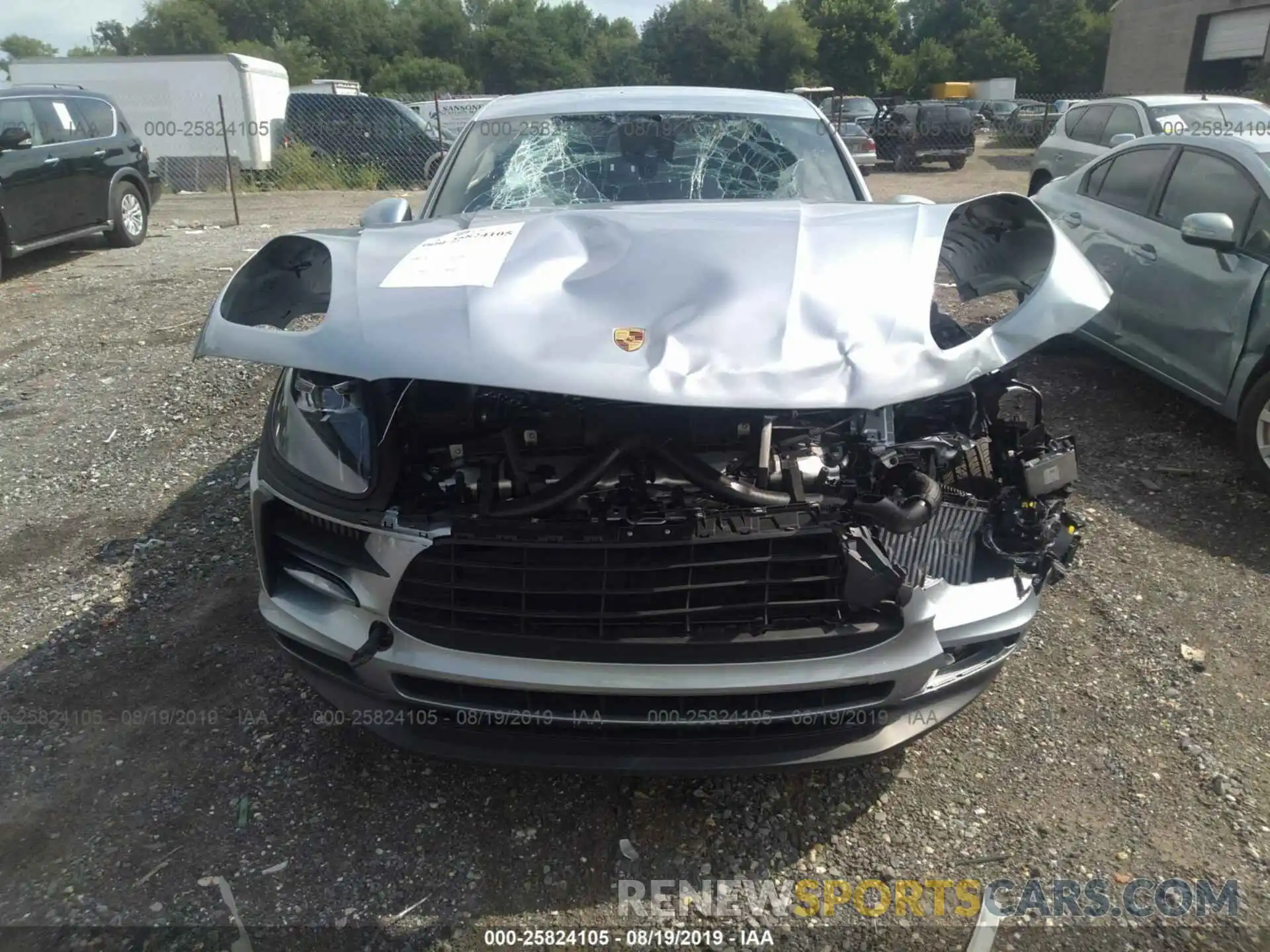 6 Photograph of a damaged car WP1AB2A57KLB33441 PORSCHE MACAN 2019