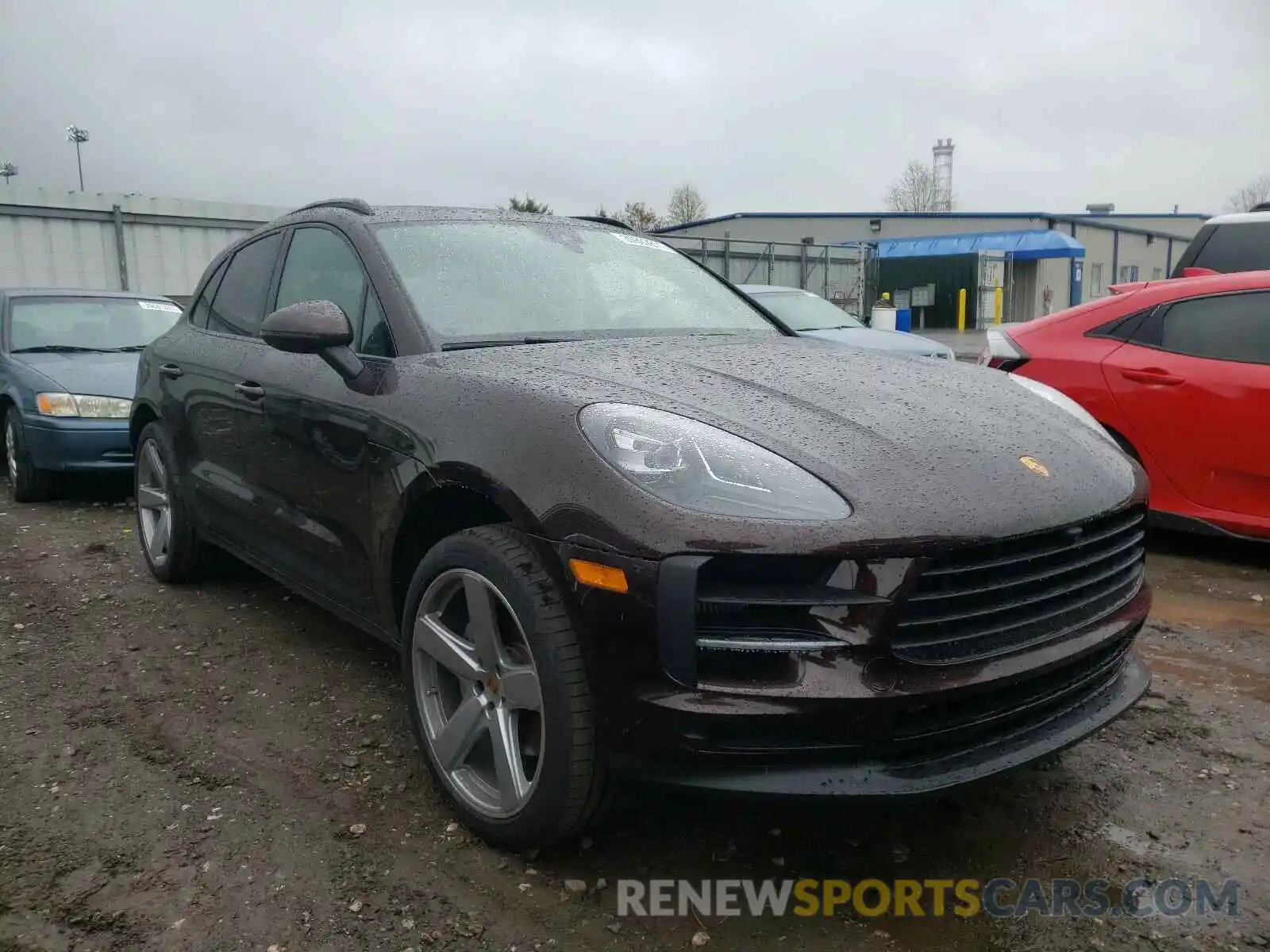 1 Photograph of a damaged car WP1AB2A58KLB30368 PORSCHE MACAN 2019