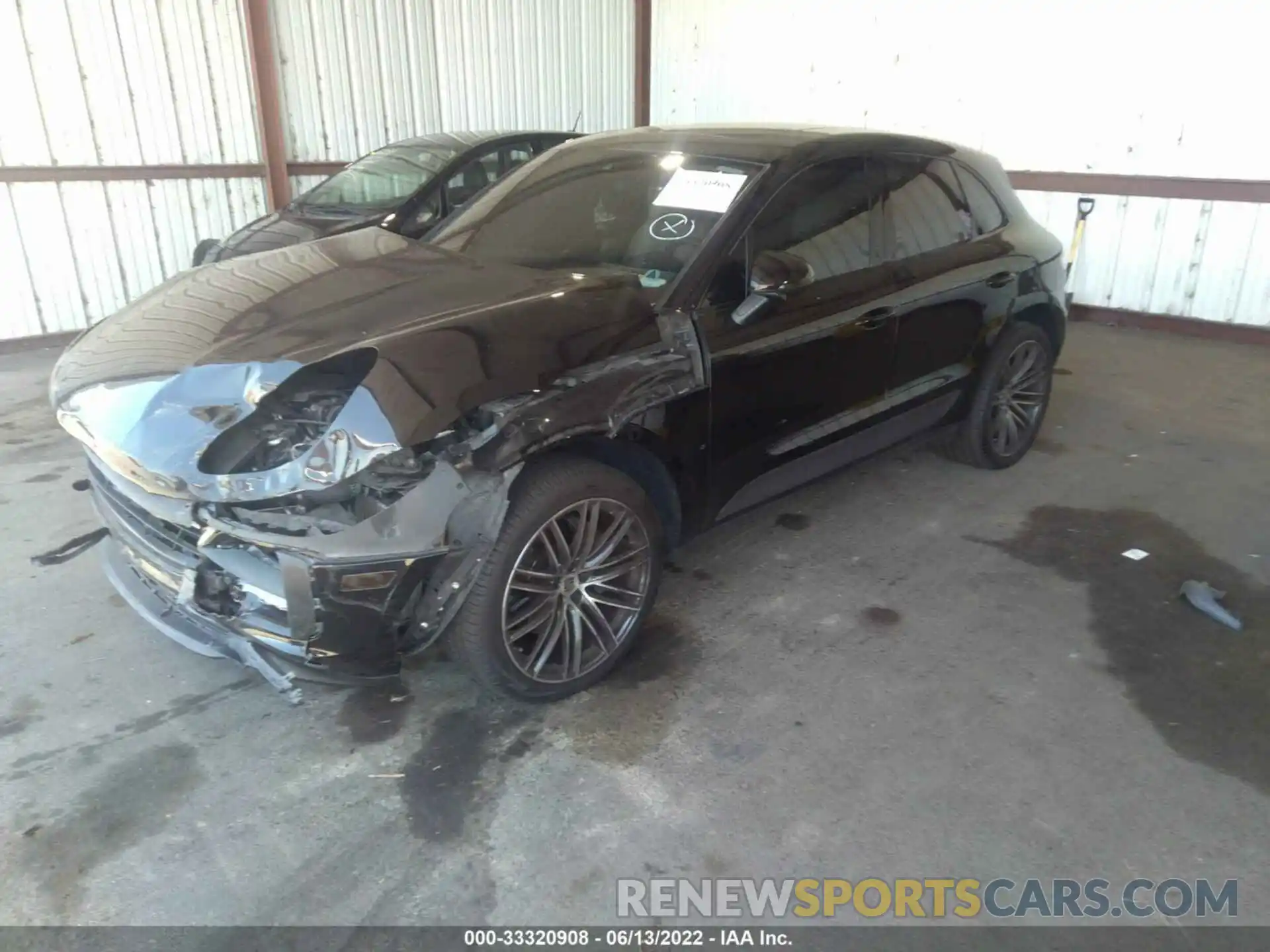 2 Photograph of a damaged car WP1AB2A58KLB30399 PORSCHE MACAN 2019