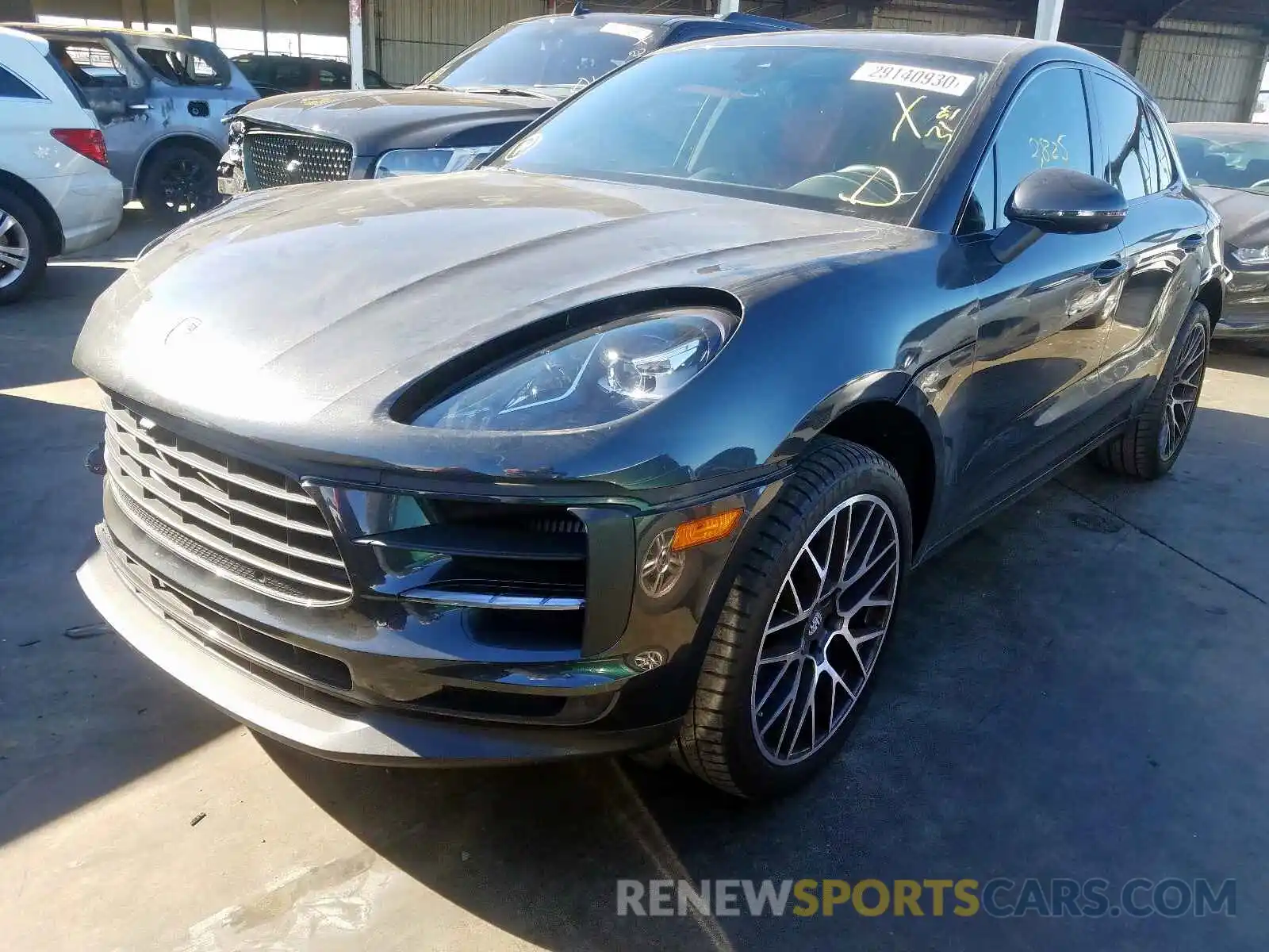 2 Photograph of a damaged car WP1AB2A59KLB33926 PORSCHE MACAN 2019