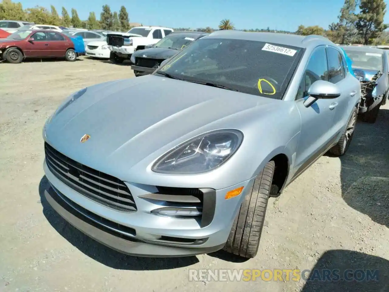 2 Фотография поврежденного автомобиля WP1AB2A5XKLB31022 PORSCHE MACAN 2019