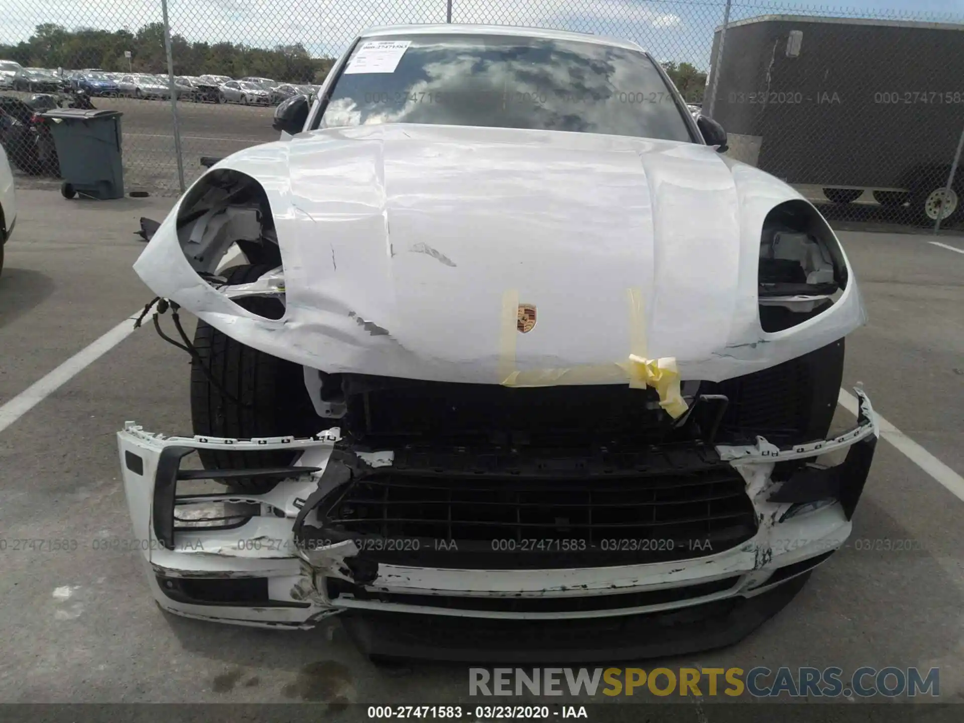 6 Photograph of a damaged car WP1AB2A5XKLB34325 PORSCHE MACAN 2019